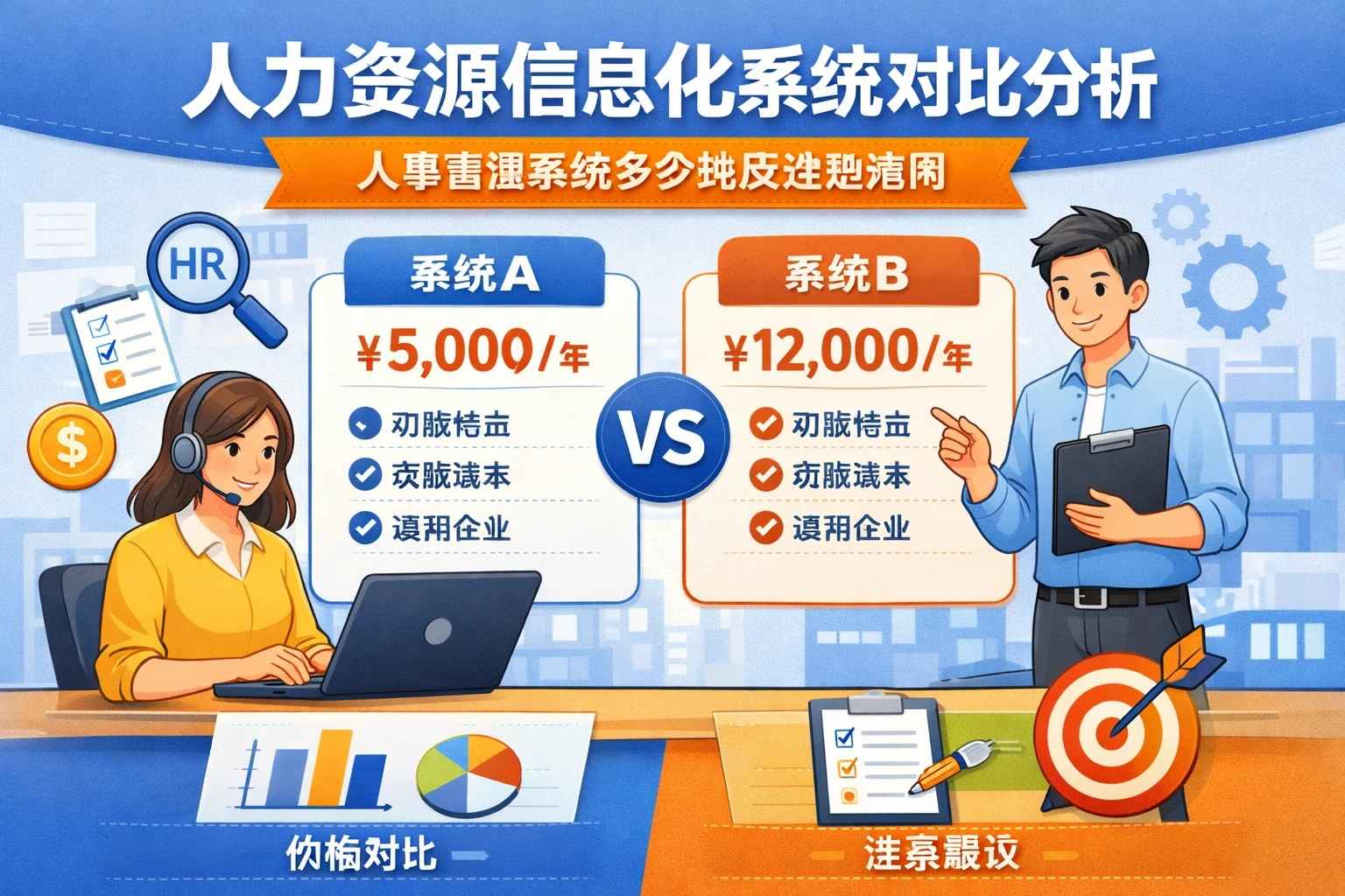 人力资源信息化系统对比分析：人事管理系统多少钱及选型指南