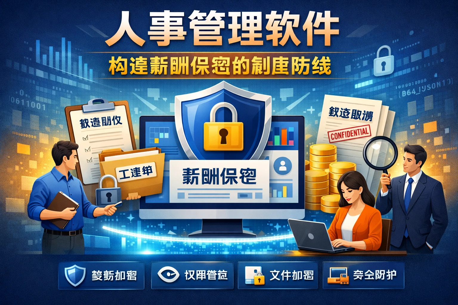 人事管理软件:构建薪酬保密的制度防线