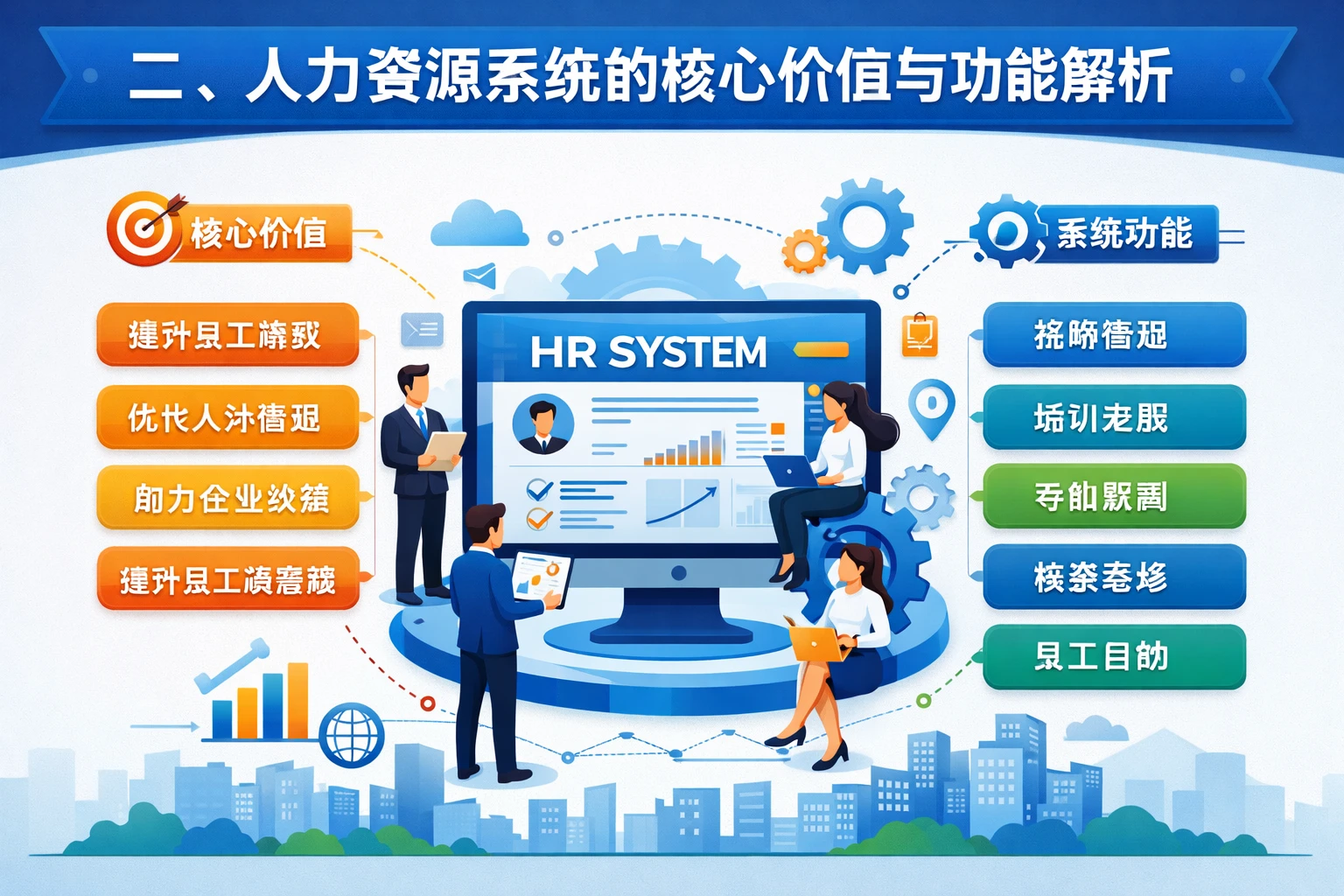 二、人力资源系统的核心价值与功能解析