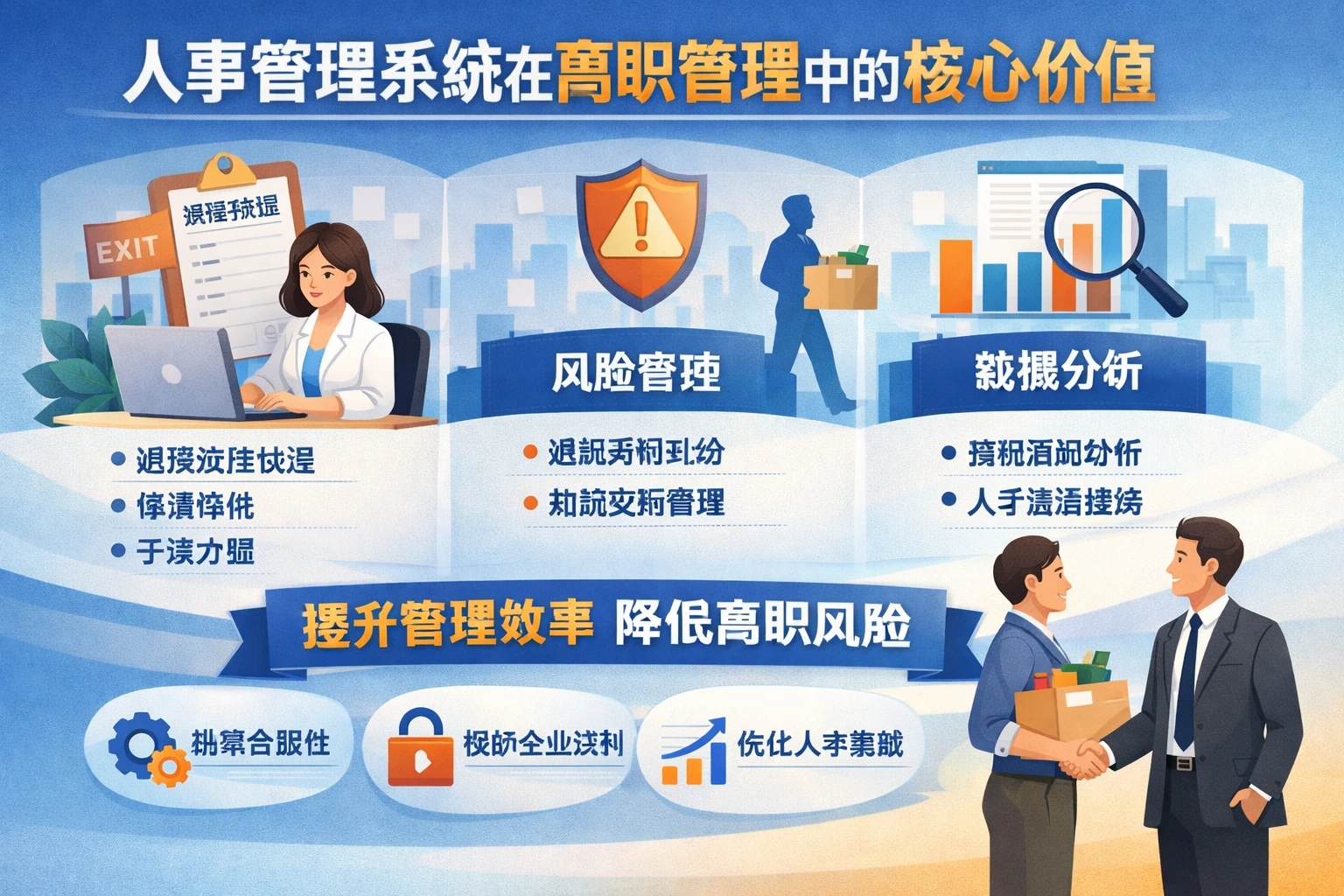 人事管理系统在离职管理中的核心价值