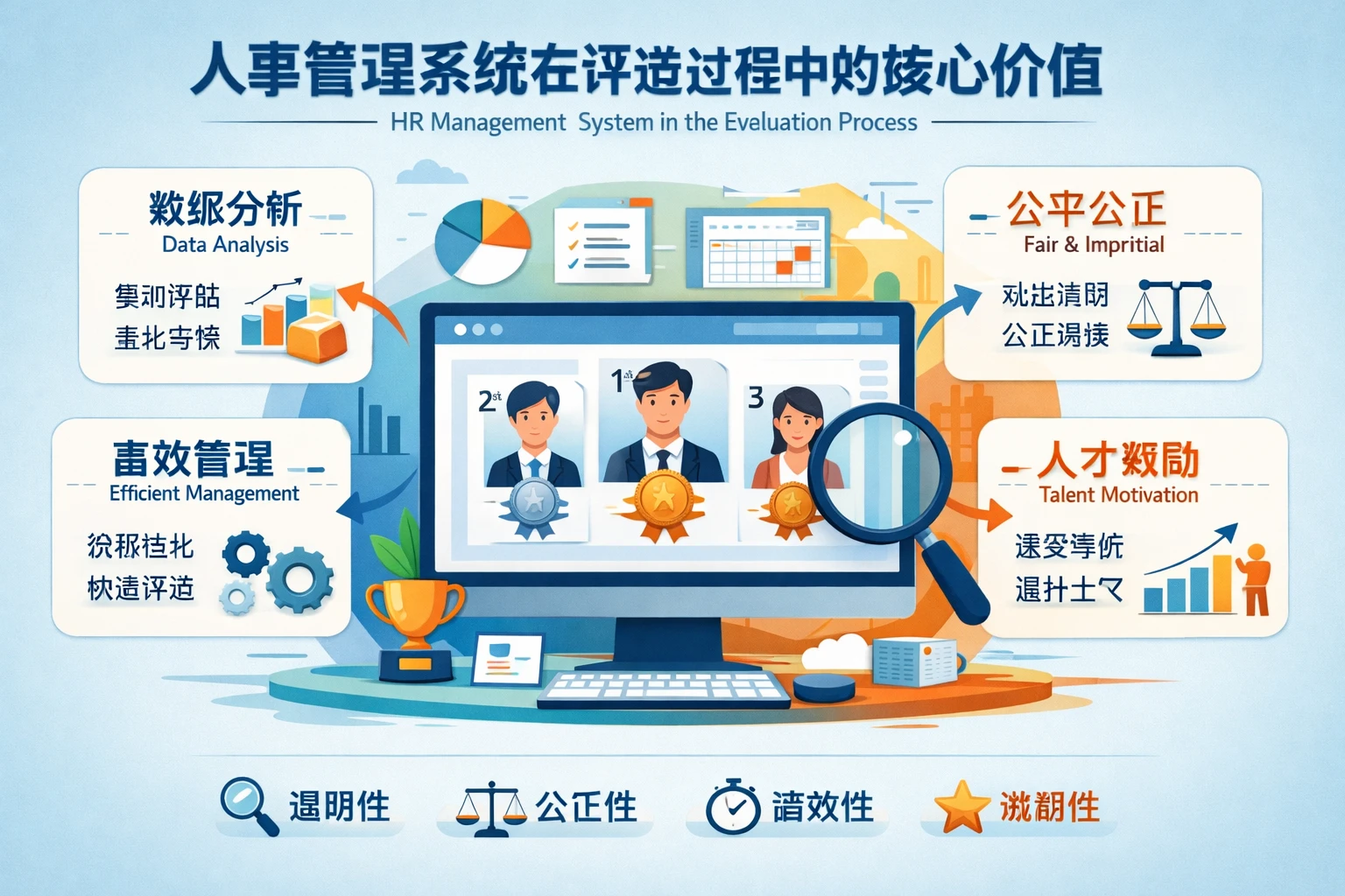 人事管理系统在评选过程中的核心价值