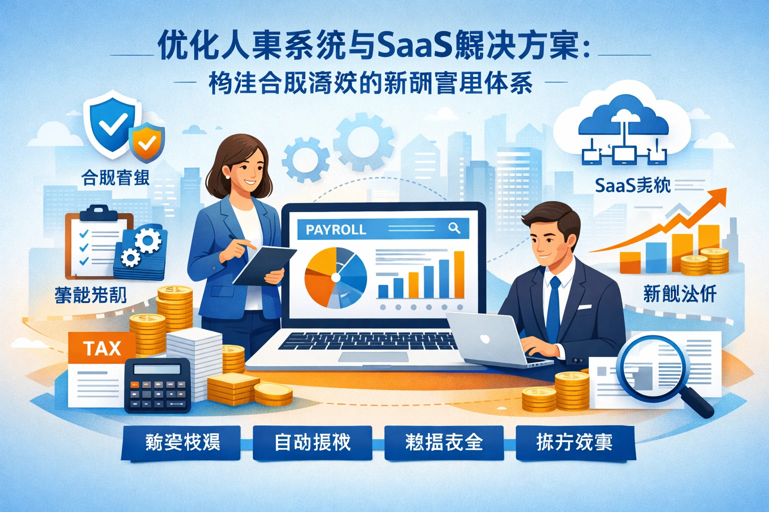 优化人事系统与SaaS解决方案：构建合规高效的薪酬管理体系