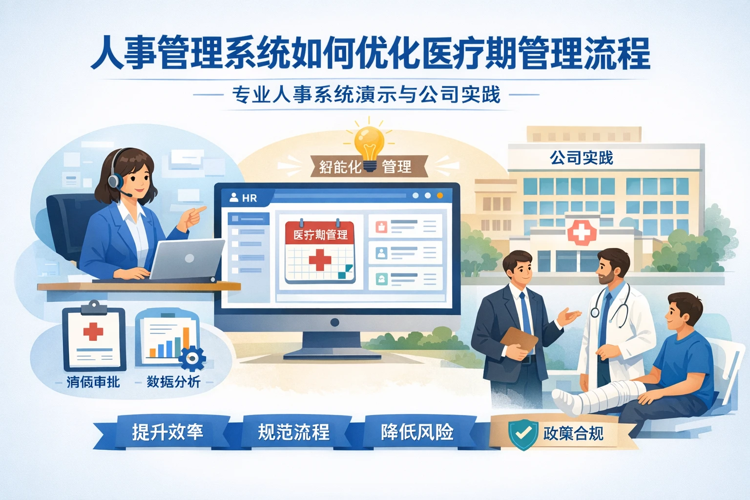 人事管理系统如何优化医疗期管理流程 - 专业人事系统演示与公司实践