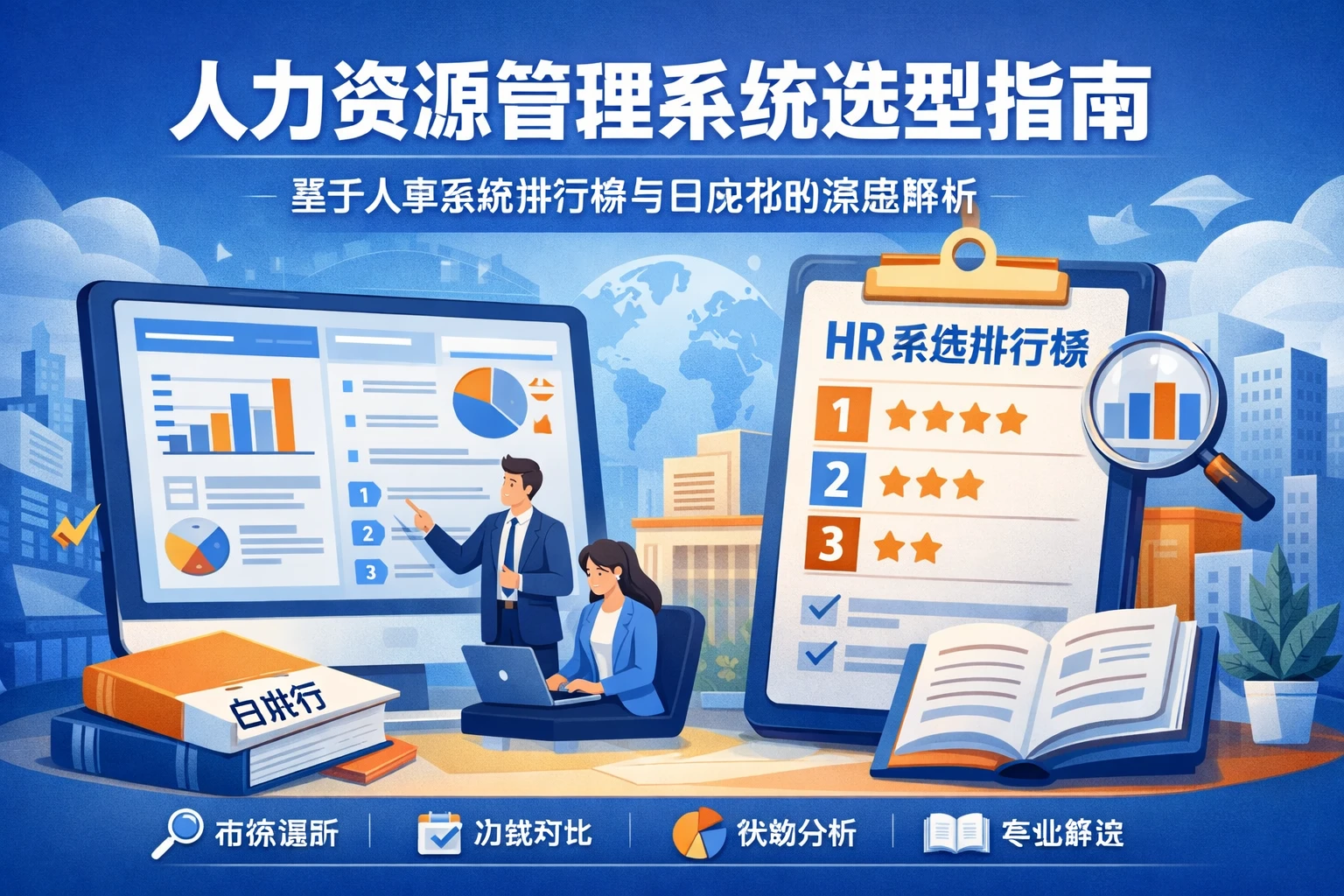 人力资源管理系统选型指南：基于人事系统排行榜与白皮书的深度解析