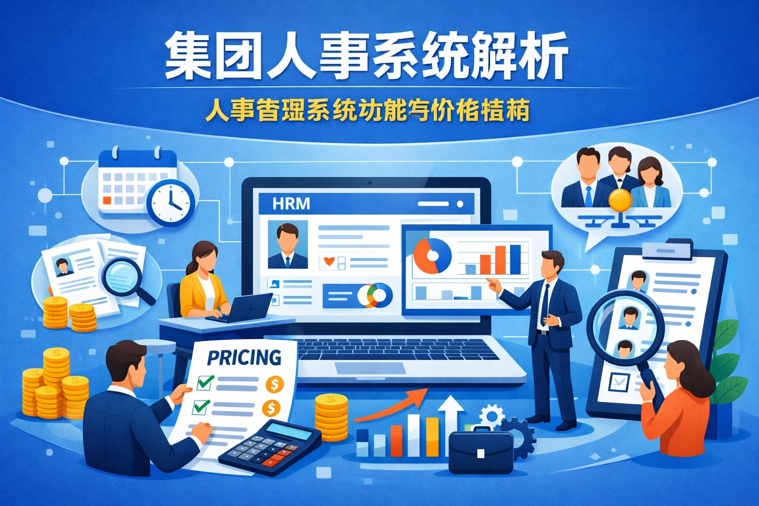 集团人事系统解析：人事管理系统功能与价格指南