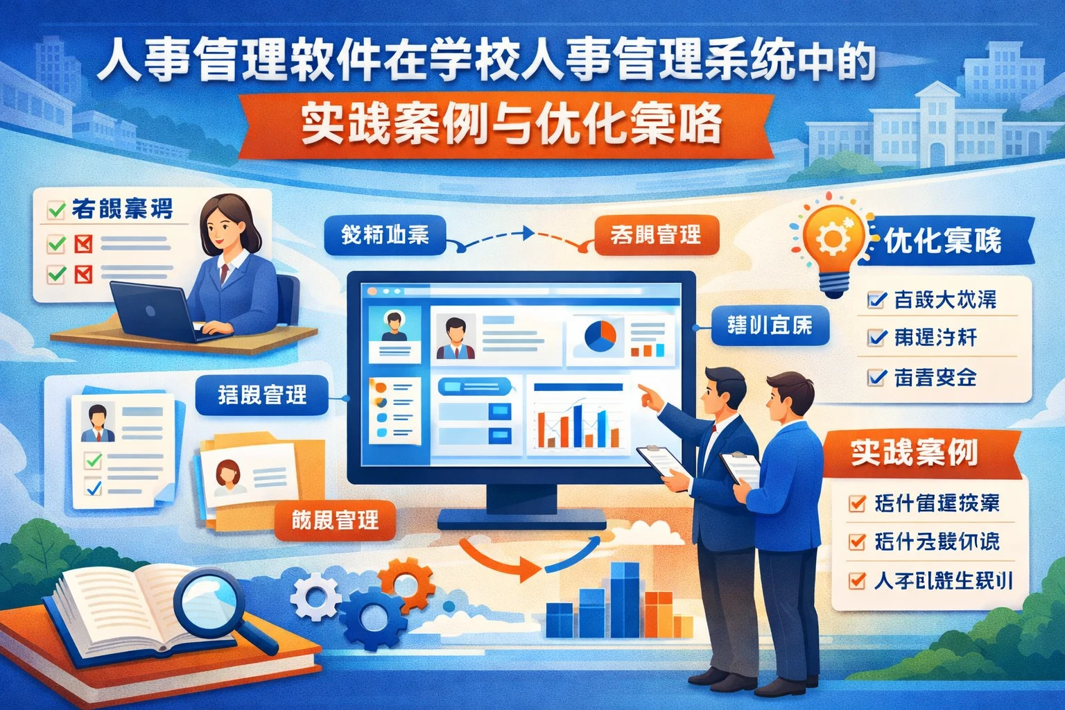 人事管理软件在学校人事管理系统中的实践案例与优化策略