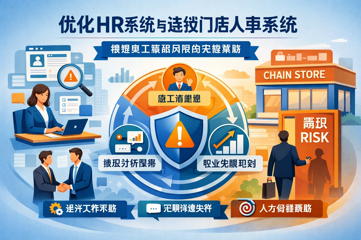 优化HR系统与连锁门店人事系统：规避员工离职风险的关键策略
