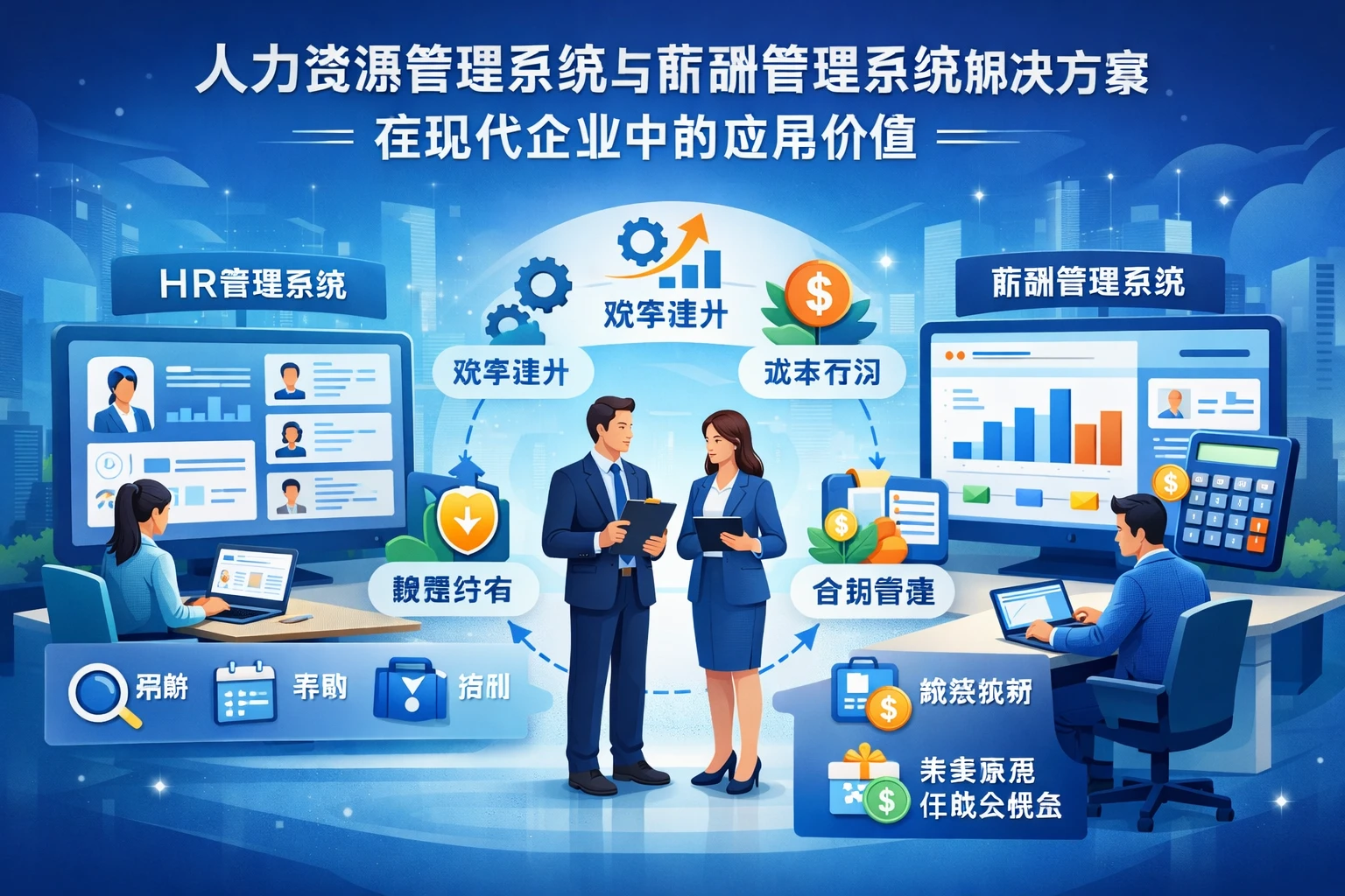 人力资源管理系统与薪酬管理系统解决方案在现代企业中的应用价值