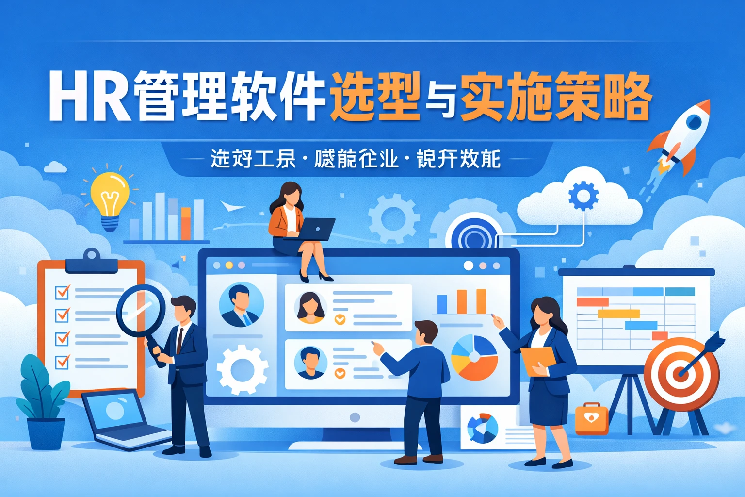 HR管理软件选型与实施策略