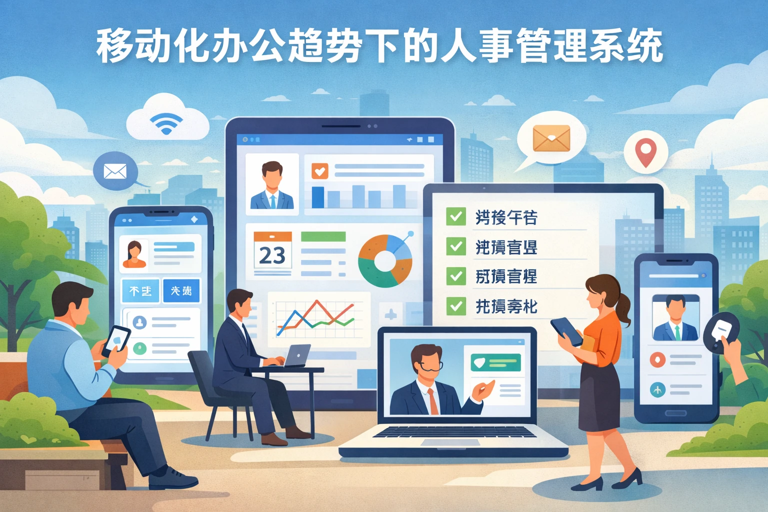 移动化办公趋势下的人事管理系统