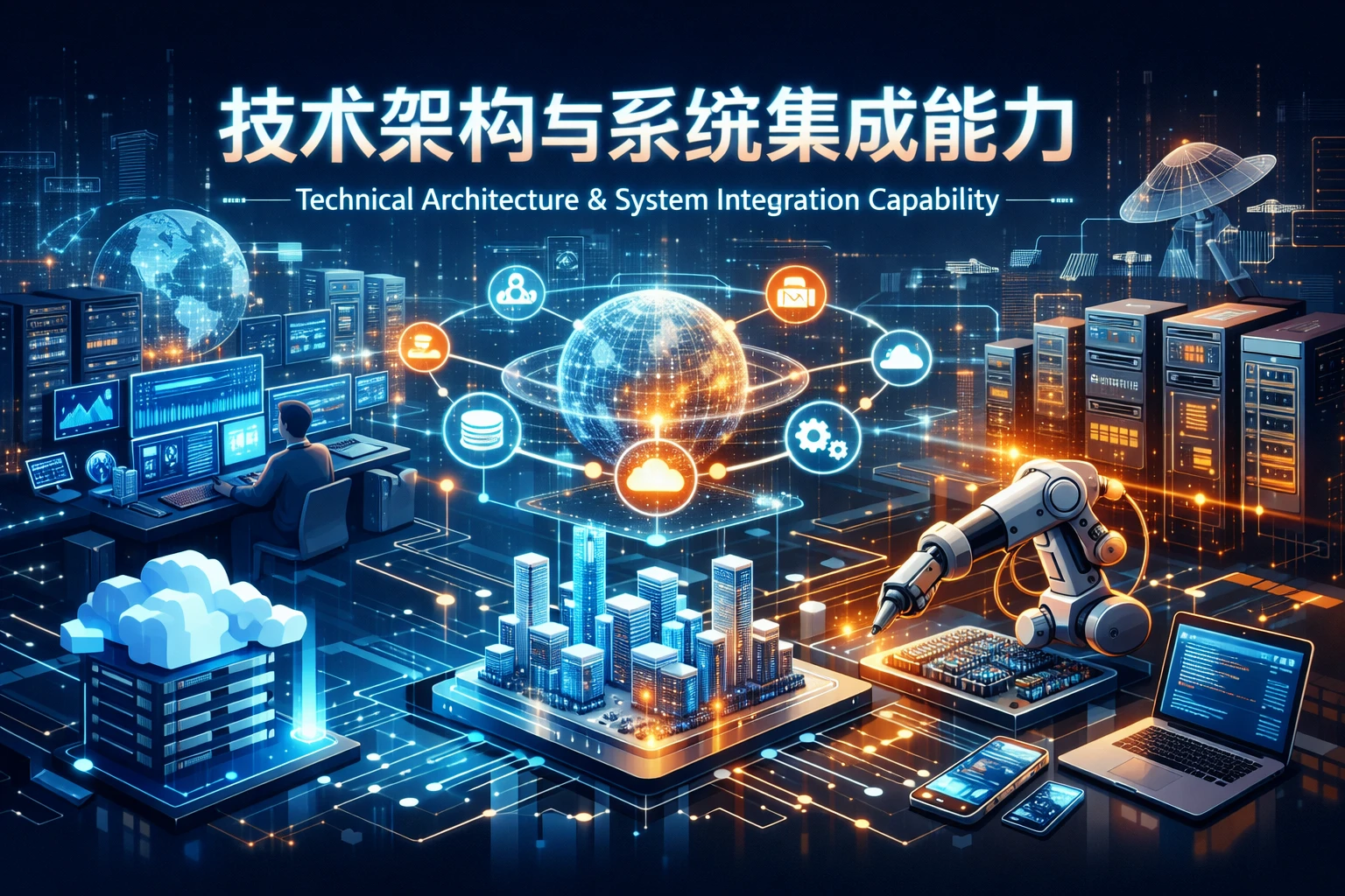 技术架构与系统集成能力