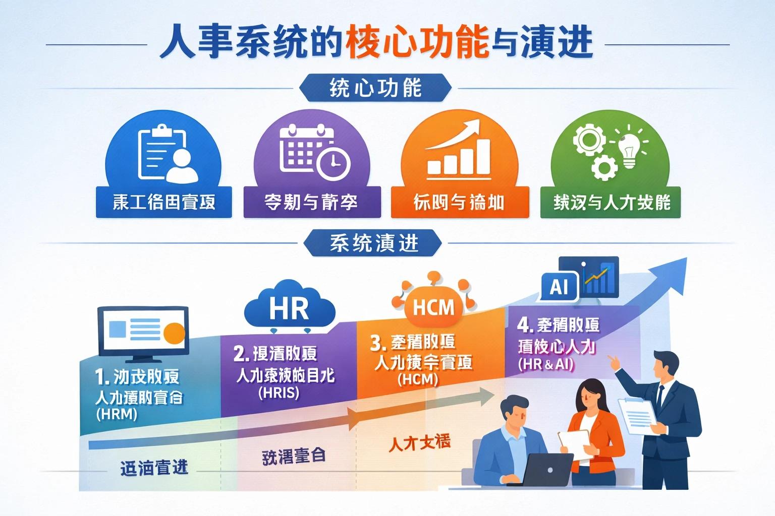 人事系统的核心功能与演进
