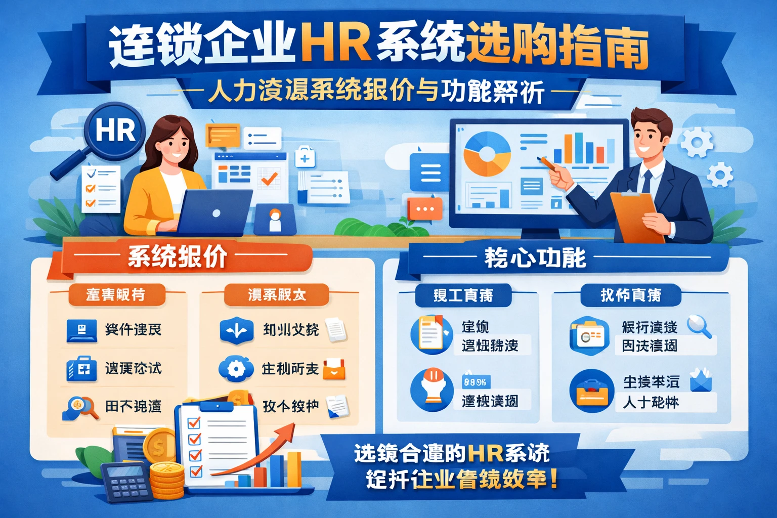 连锁企业HR系统选购指南：人力资源系统报价与功能解析