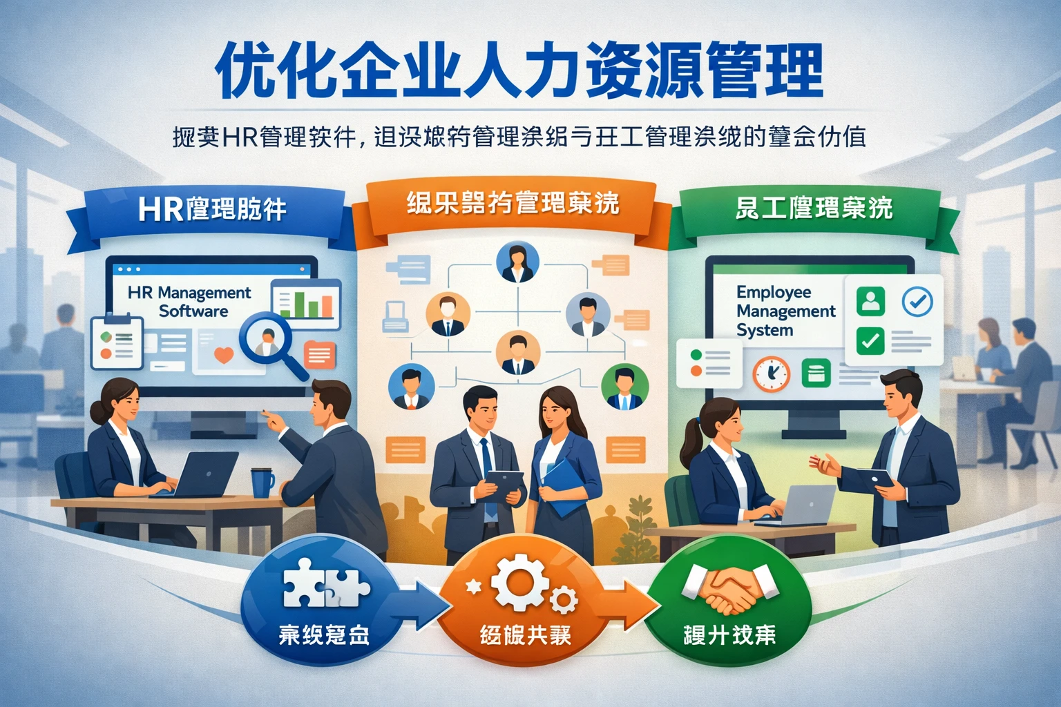 优化企业人力资源管理：探索HR管理软件、组织架构管理系统与员工管理系统的整合价值