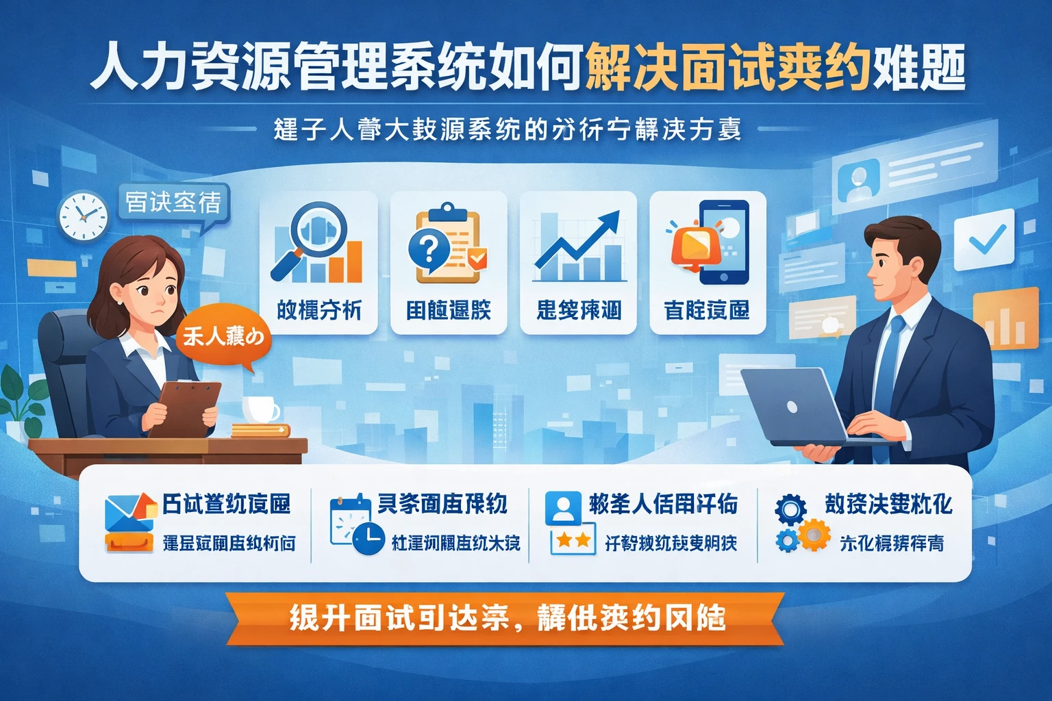 人力资源管理系统如何解决面试爽约难题：基于人事大数据系统的分析与解决方案