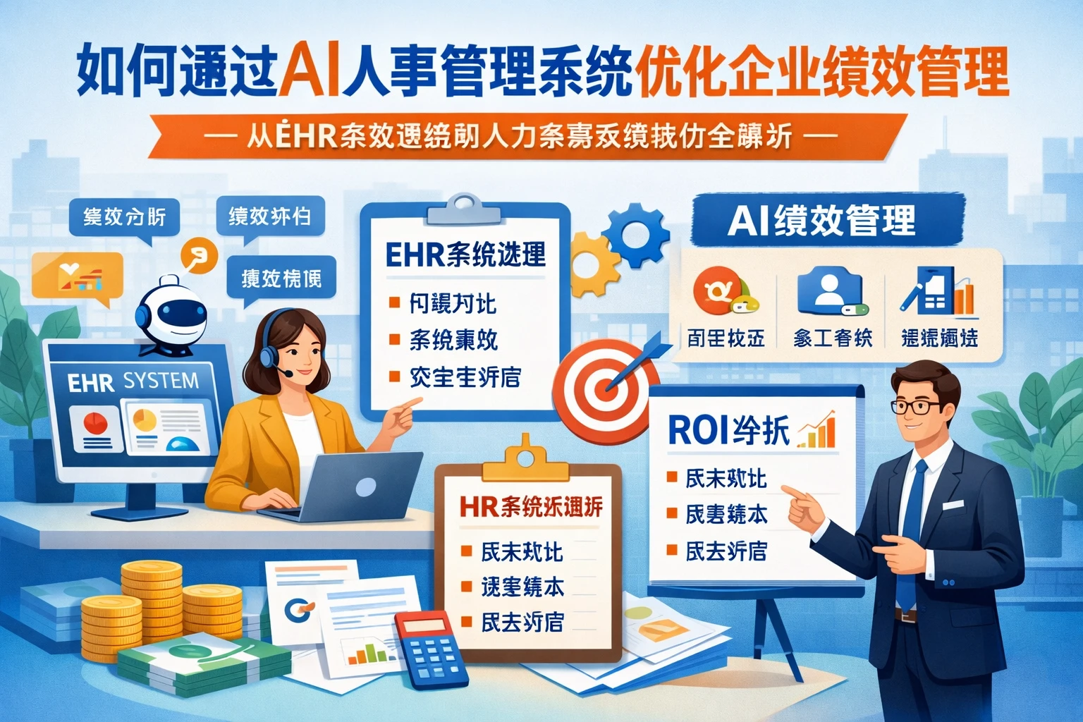 如何通过AI人事管理系统优化企业绩效管理——从EHR系统选型到人力资源系统报价全解析