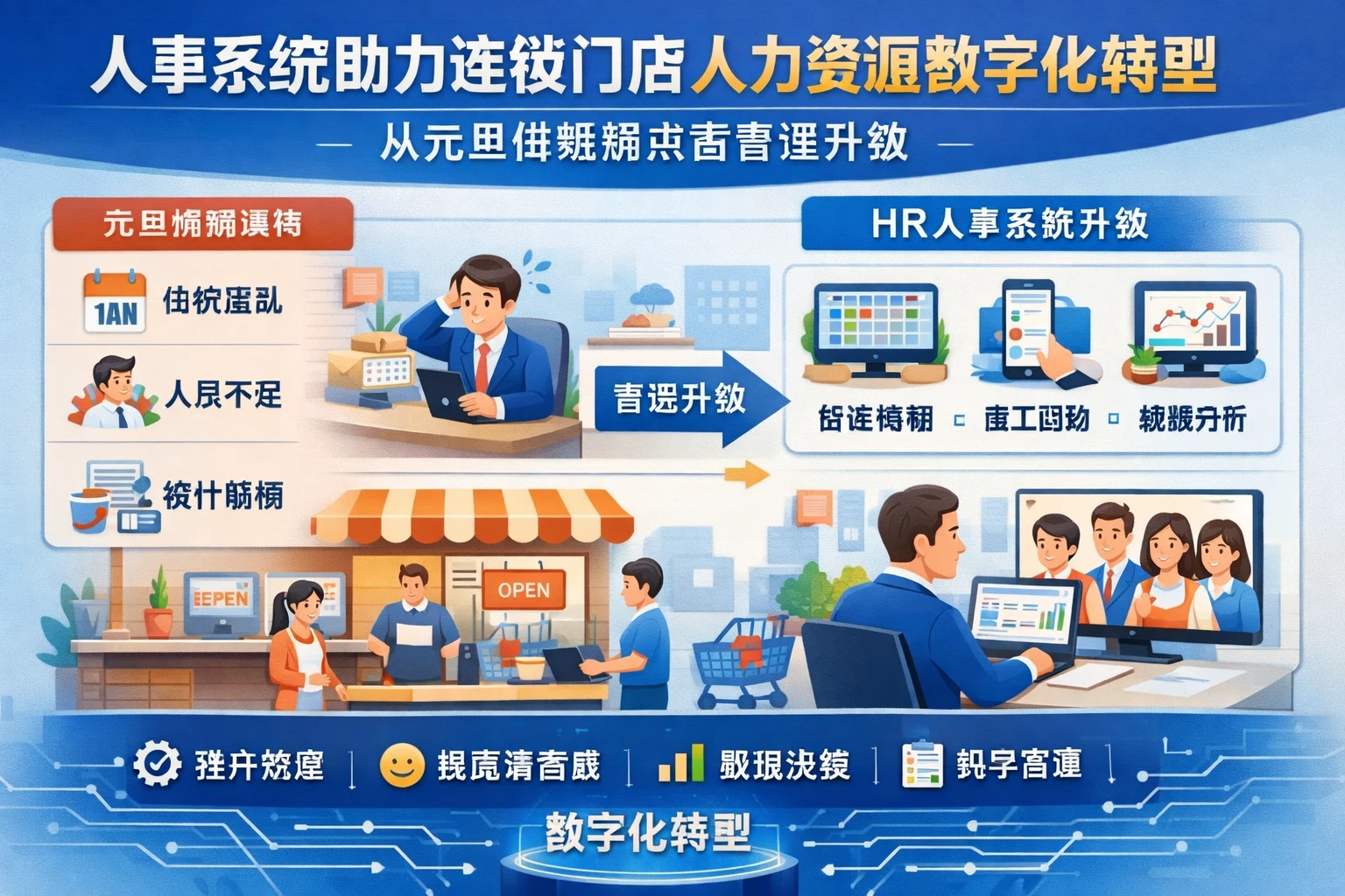 人事系统助力连锁门店人力资源数字化转型：从元旦排班痛点看管理升级