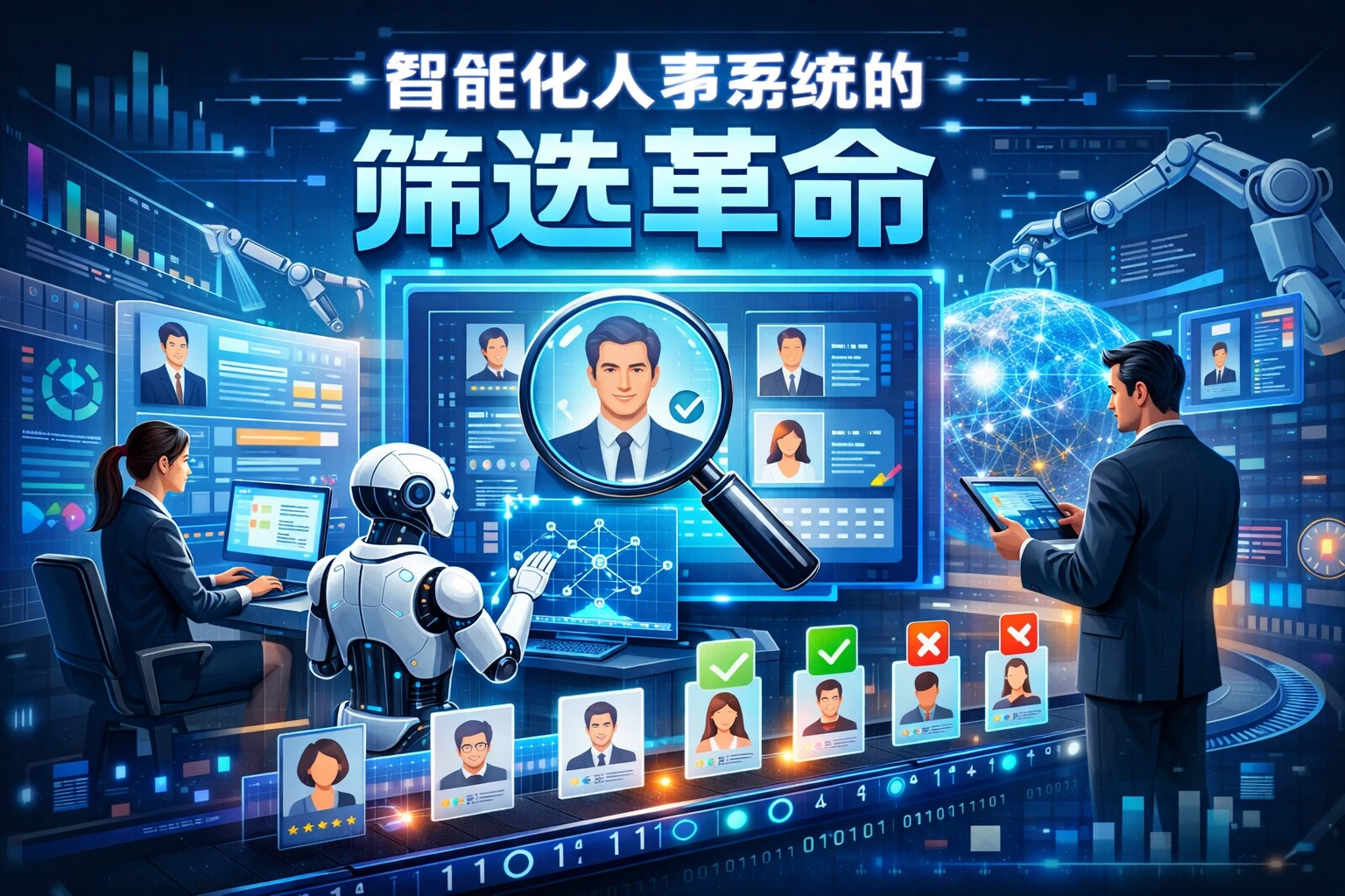 智能化人事系统的筛选革命