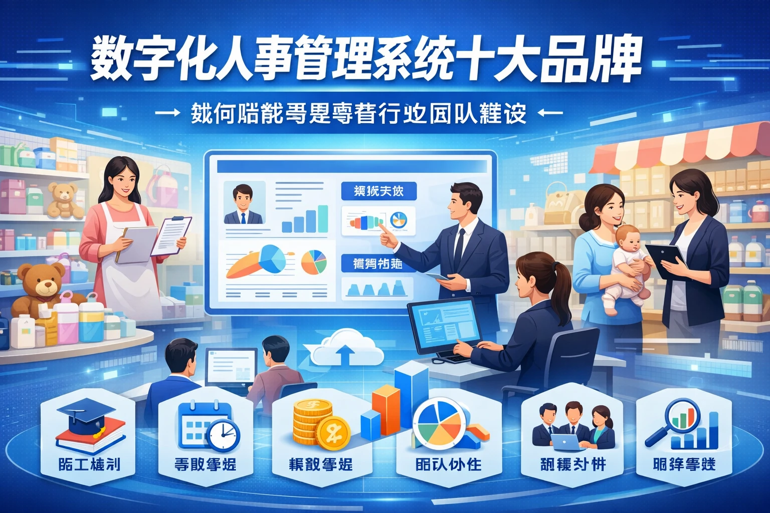 数字化人事管理系统十大品牌如何赋能母婴零售行业团队建设