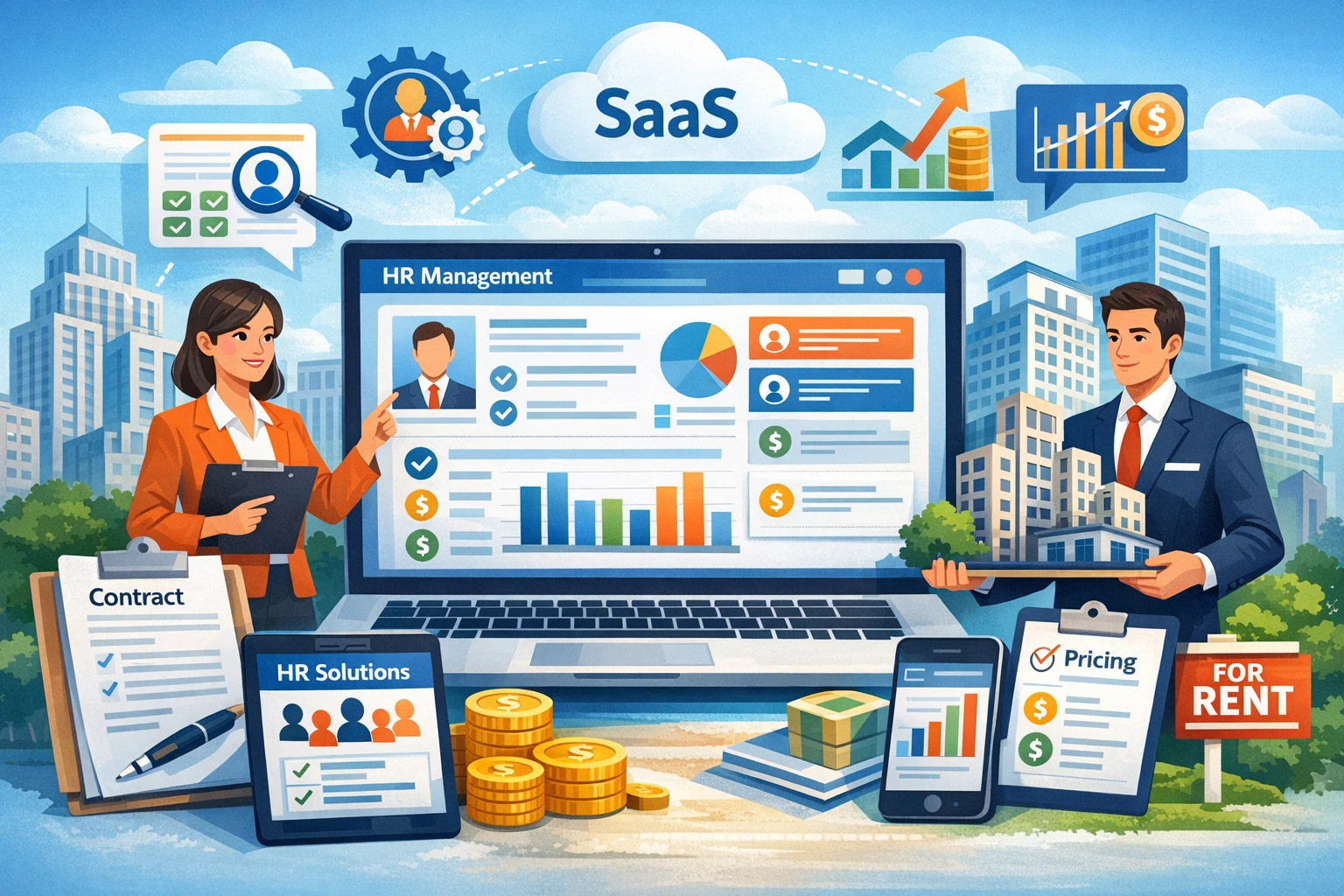 人事管理软件与SaaS系统:优化人力资源系统报价的地产租赁行业解决方案