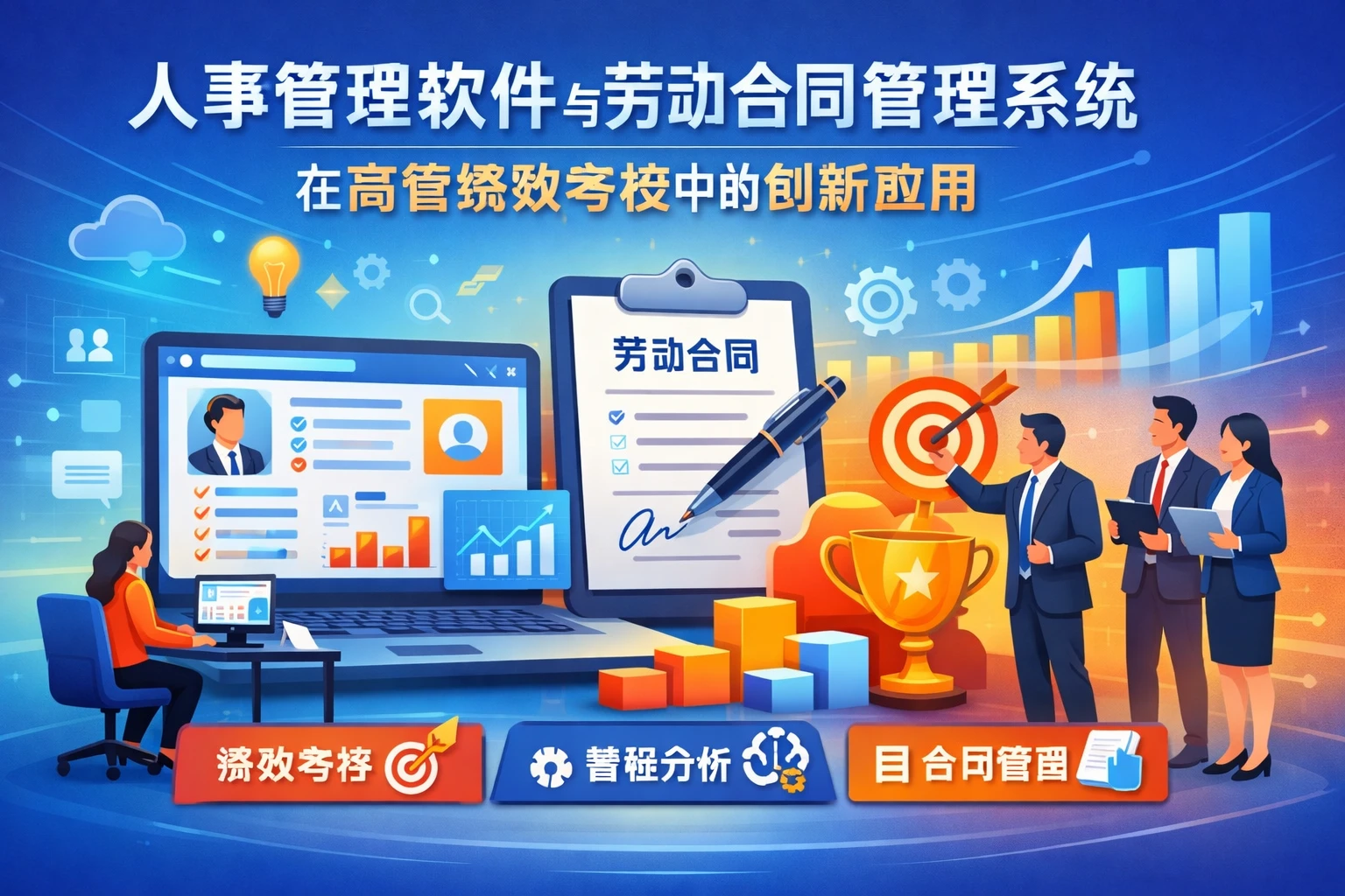 人事管理软件与劳动合同管理系统在高管绩效考核中的创新应用