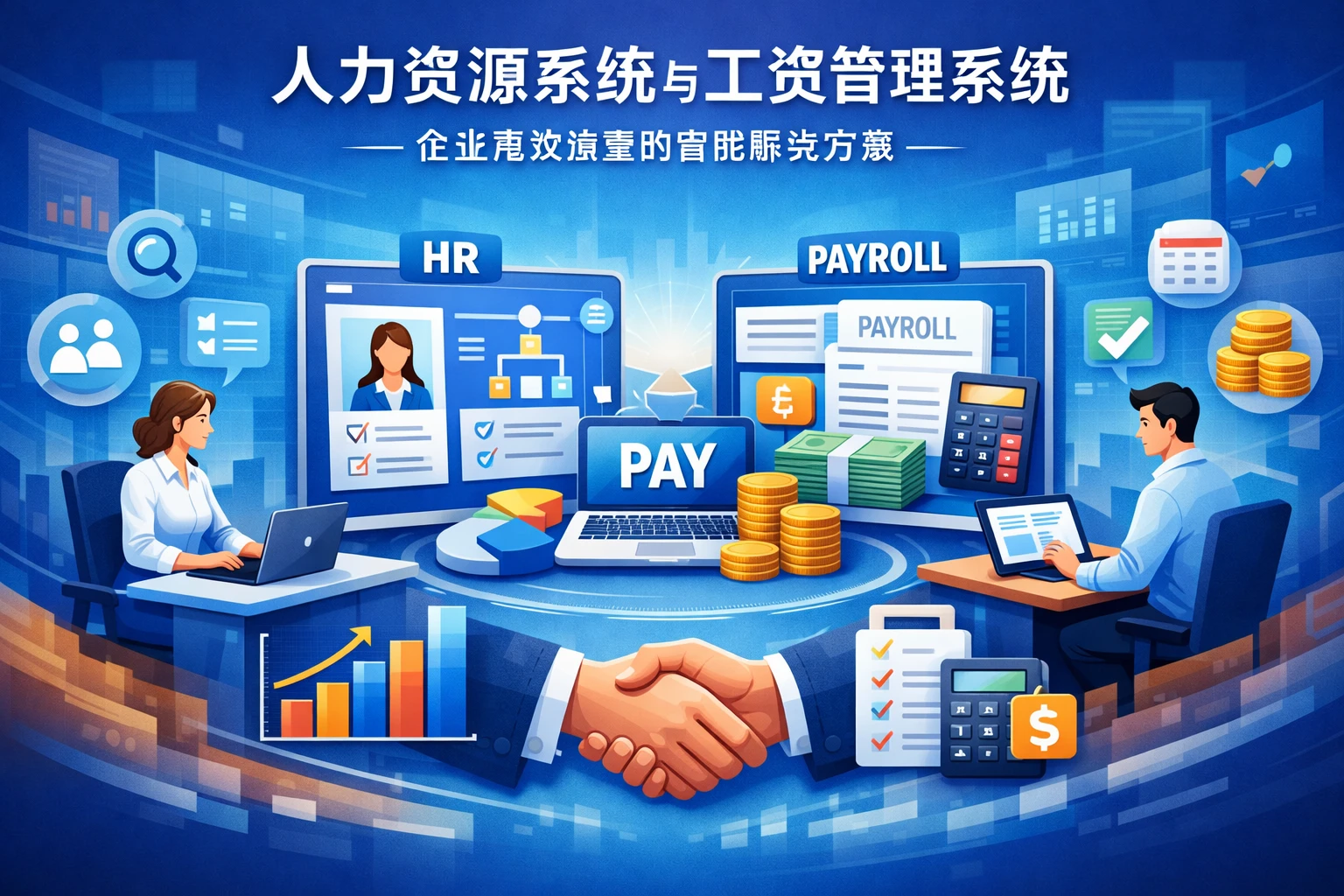 人力资源系统与工资管理系统：企业高效运营的智能解决方案