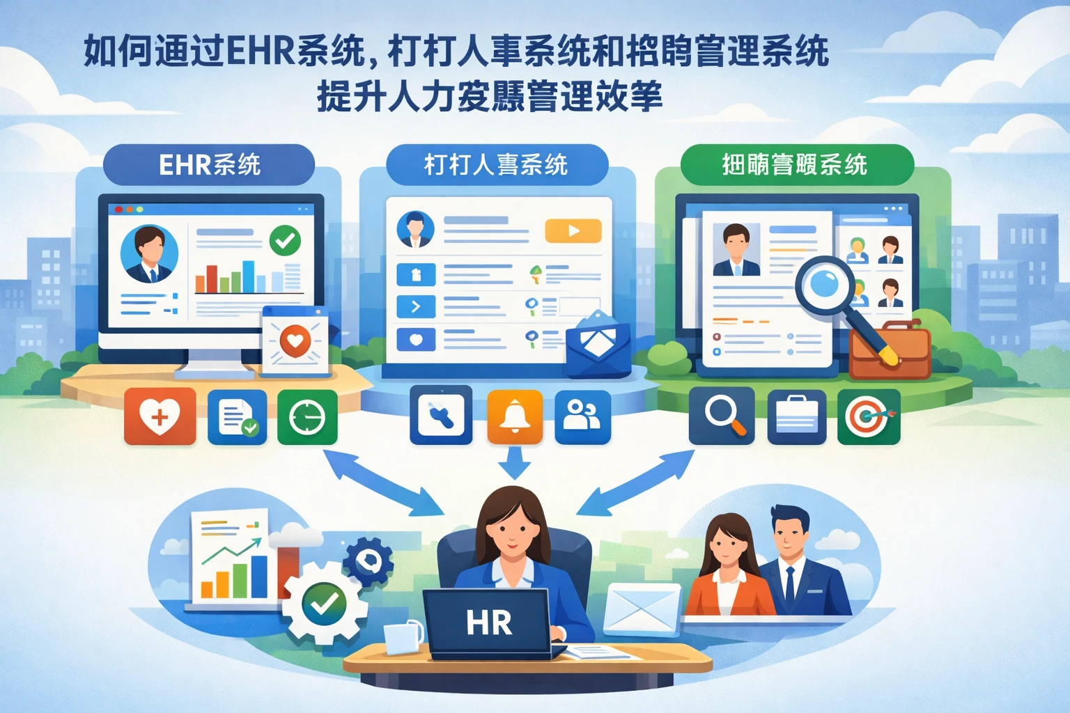 如何通过ehr系统、钉钉人事系统和招聘管理系统提升人力资源管理效率