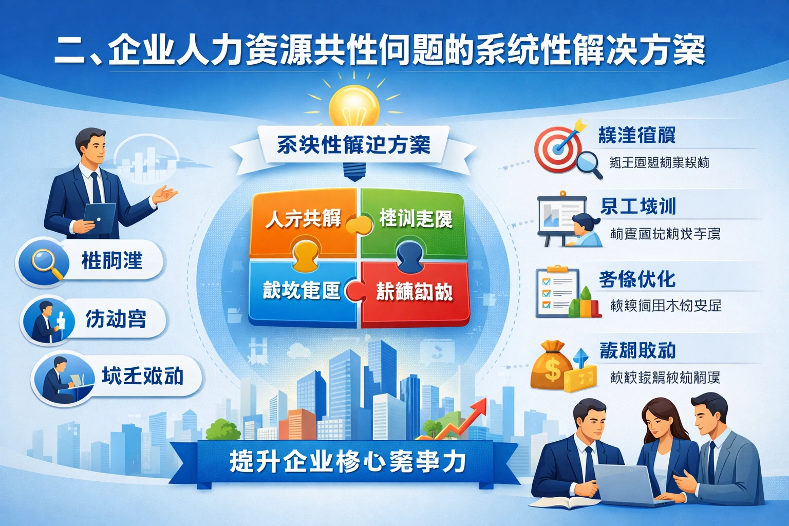 二、企业人力资源共性问题的系统性解决方案