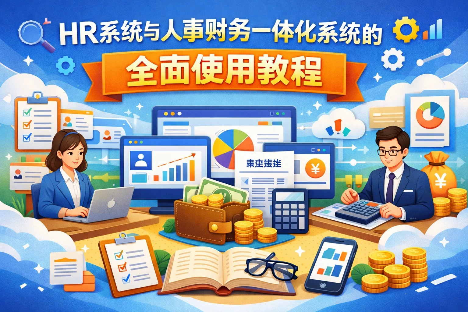 HR系统与人事财务一体化系统的全面使用教程