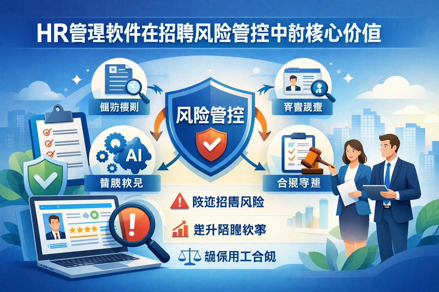 HR管理软件在招聘风险管控中的核心价值