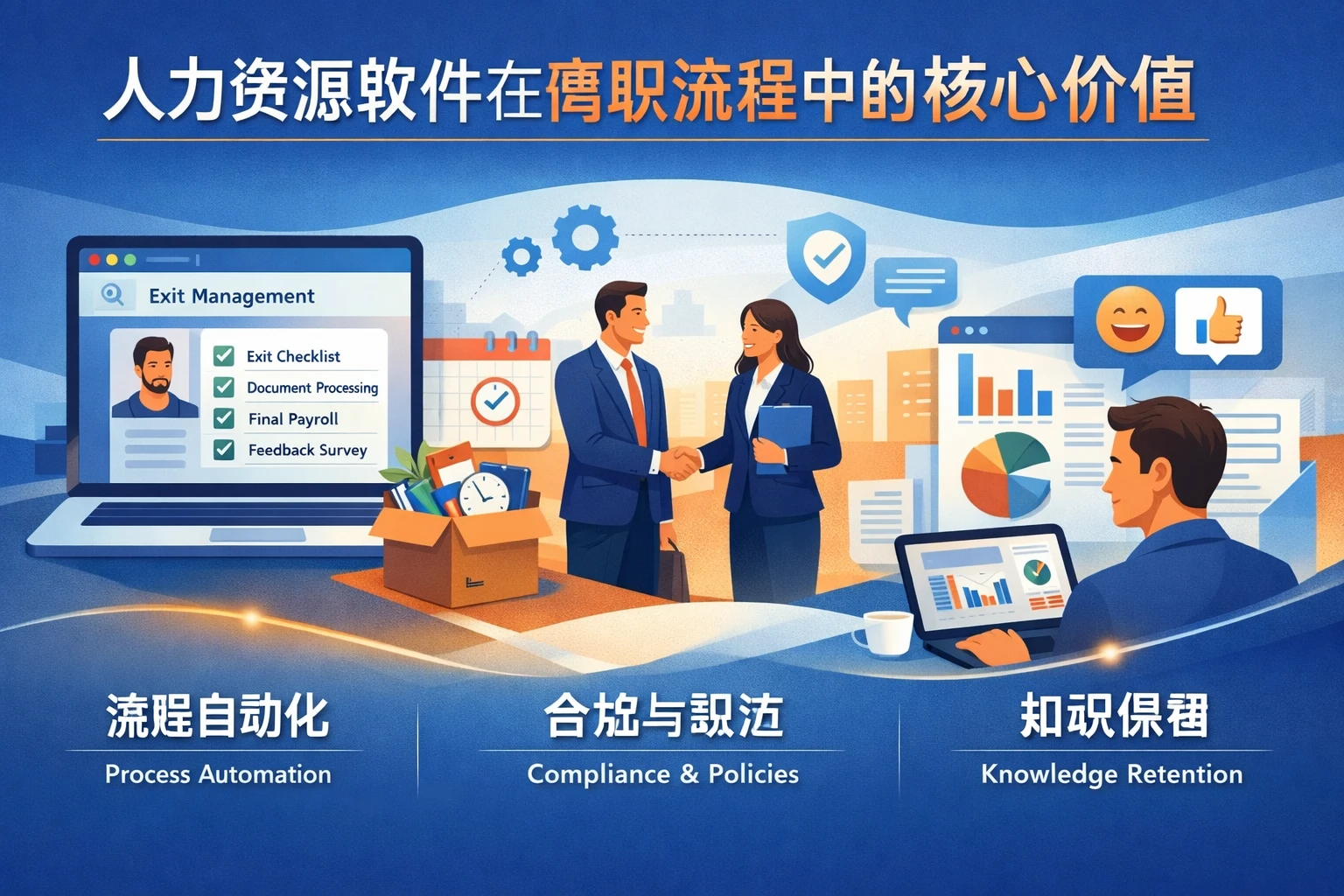 人力资源软件在离职流程中的核心价值