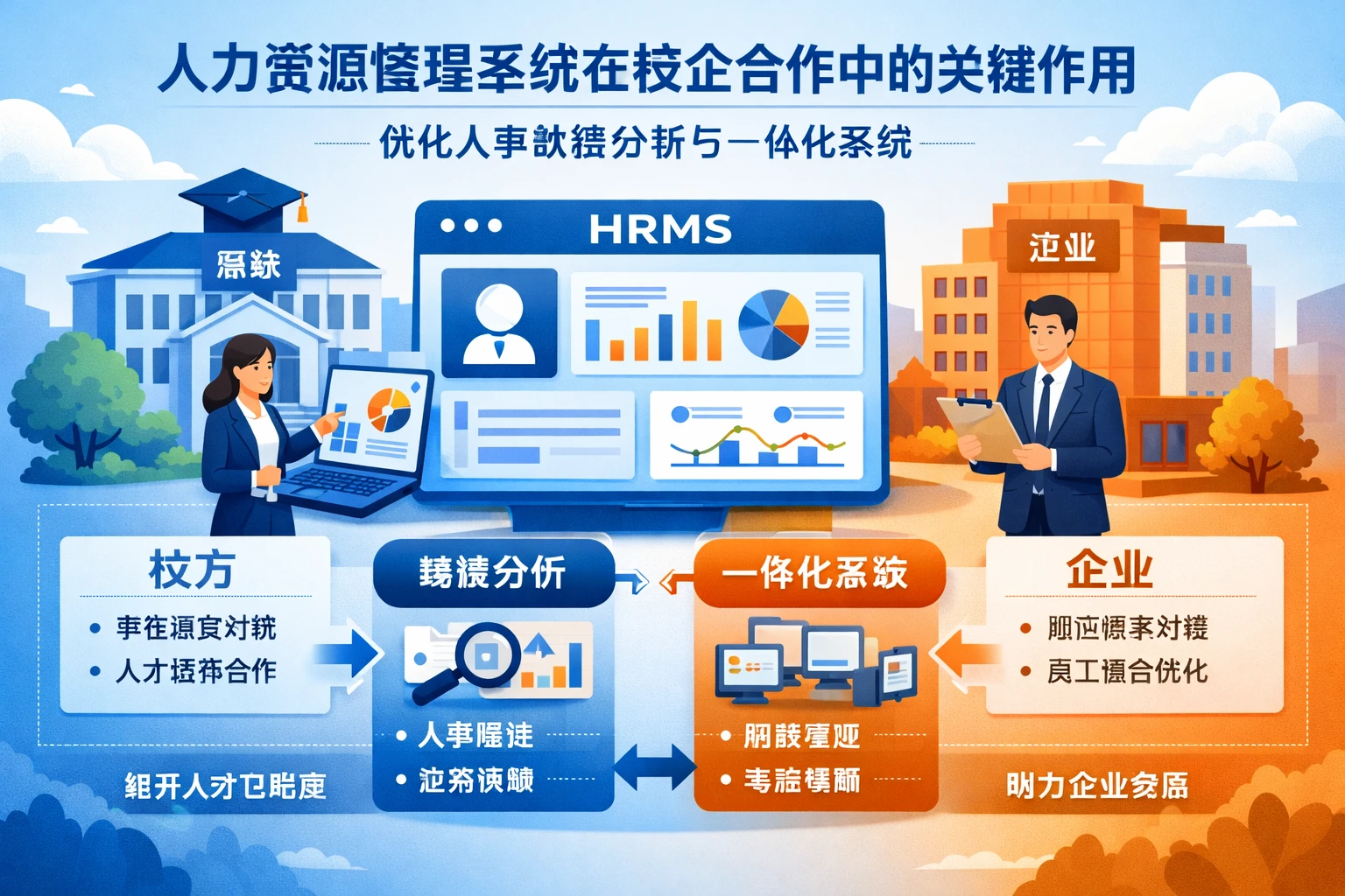 人力资源管理系统在校企合作中的关键作用：优化人事数据分析与一体化系统
