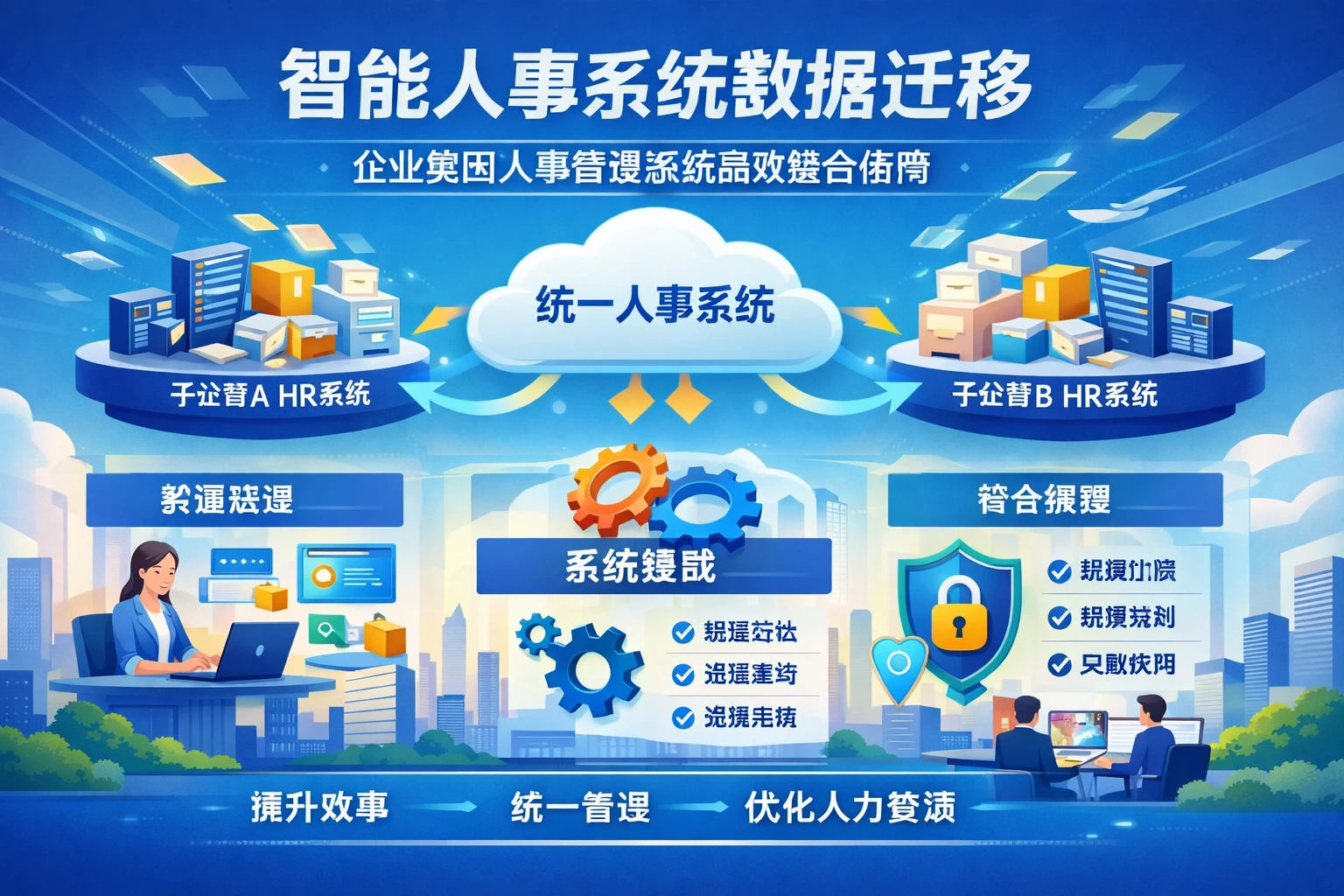 智能人事系统数据迁移：企业集团人事管理系统高效整合指南