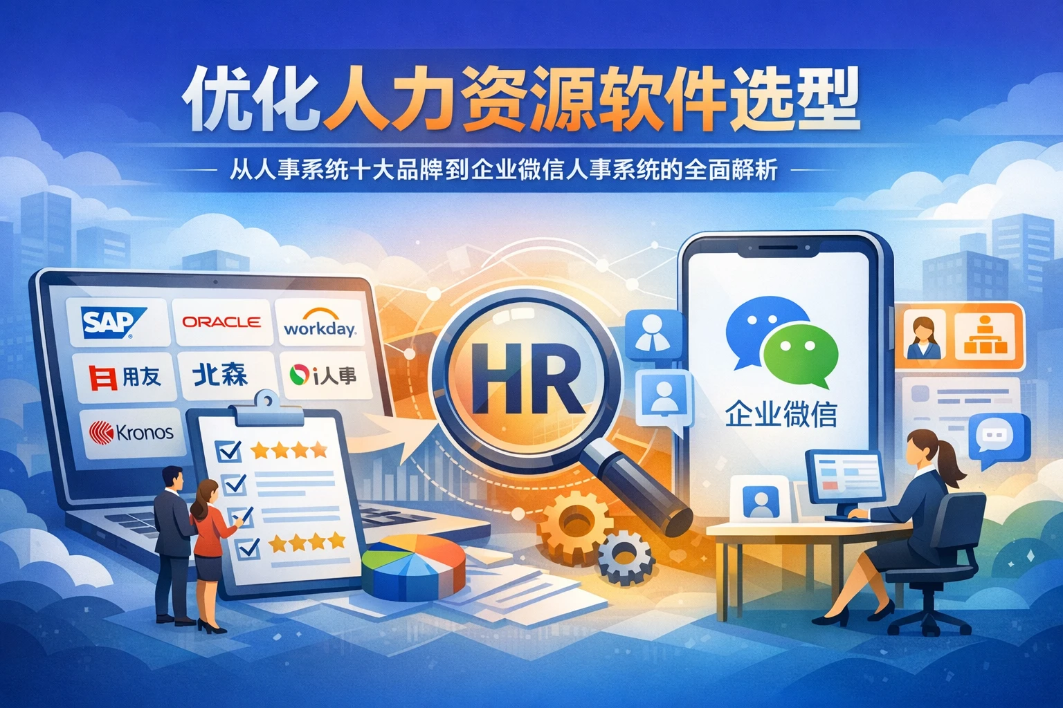 优化人力资源软件选型：从人事系统十大品牌到企业微信人事系统的全面解析