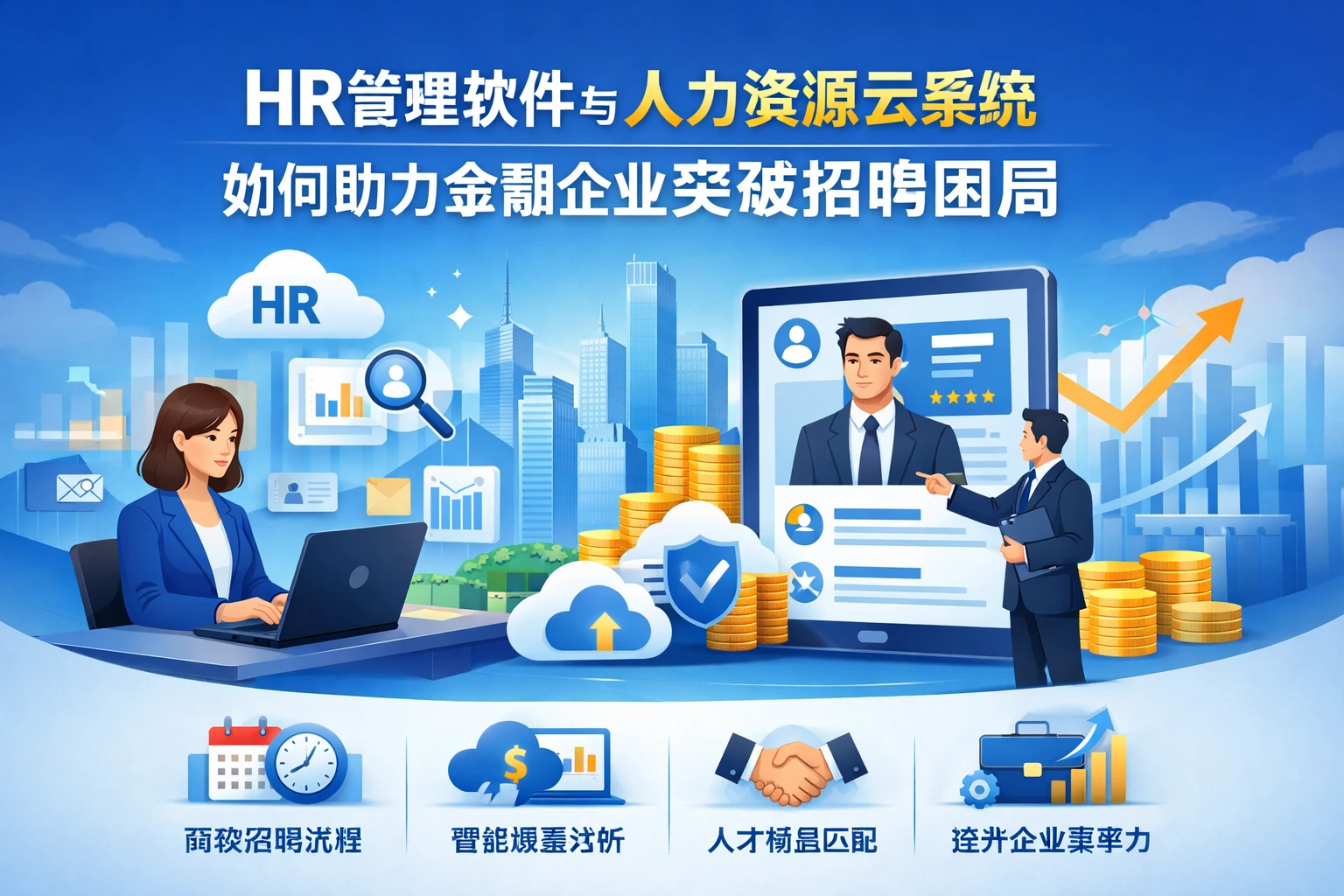 HR管理软件与人力资源云系统如何助力金融企业突破招聘困局