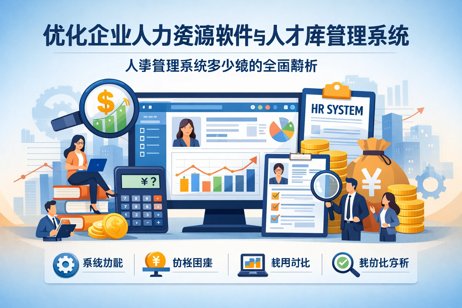 优化企业人力资源软件与人才库管理系统：人事管理系统多少钱的全面解析