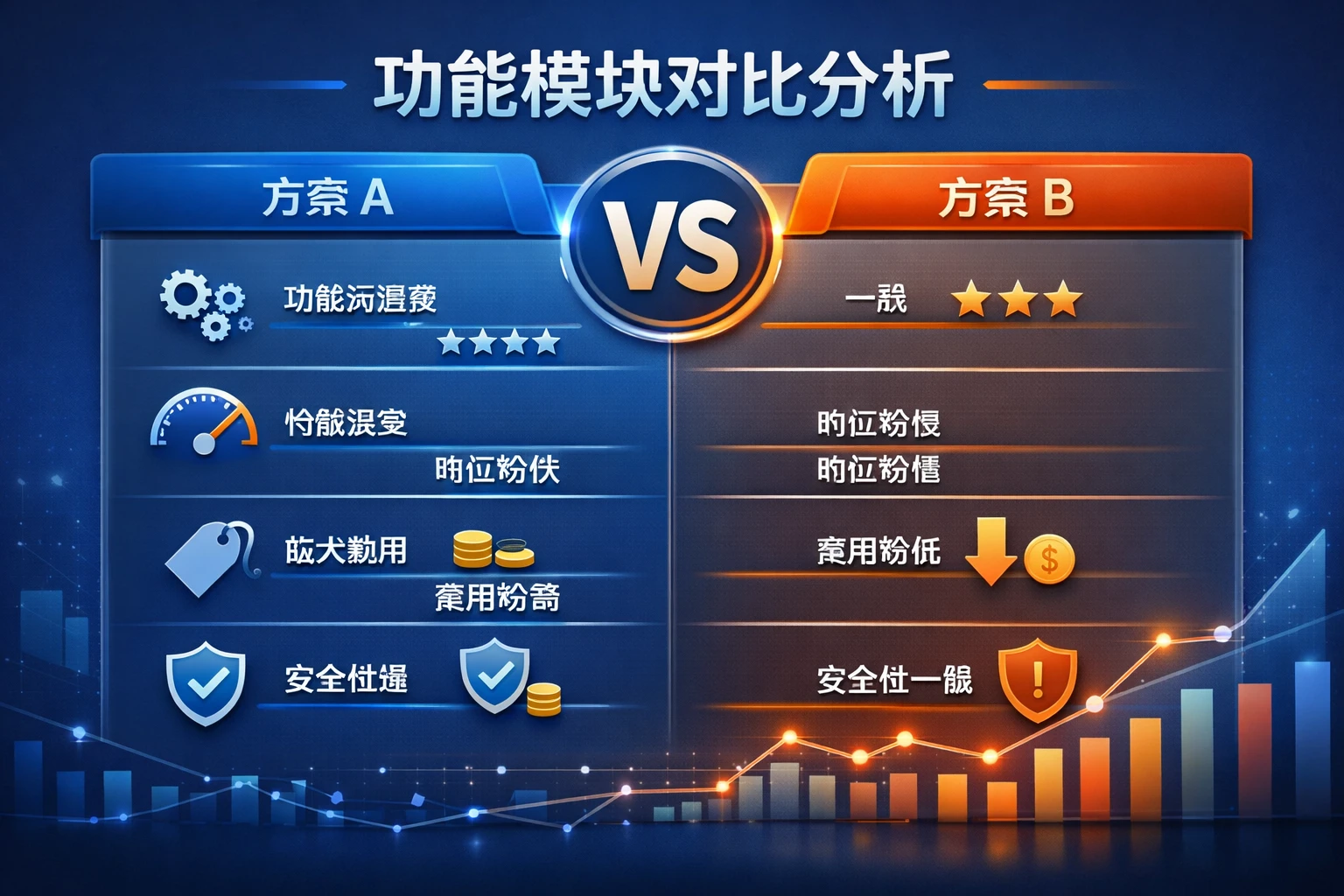 功能模块对比分析