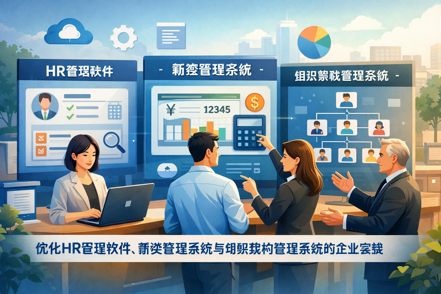 优化HR管理软件、薪资管理系统与组织架构管理系统的企业实践