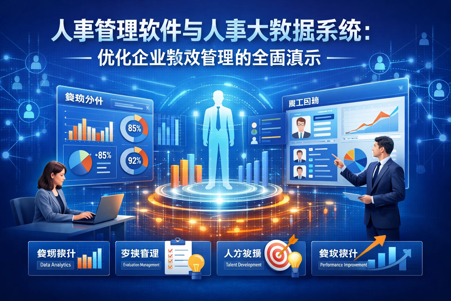 人事管理软件与人事大数据系统：优化企业绩效管理的全面演示