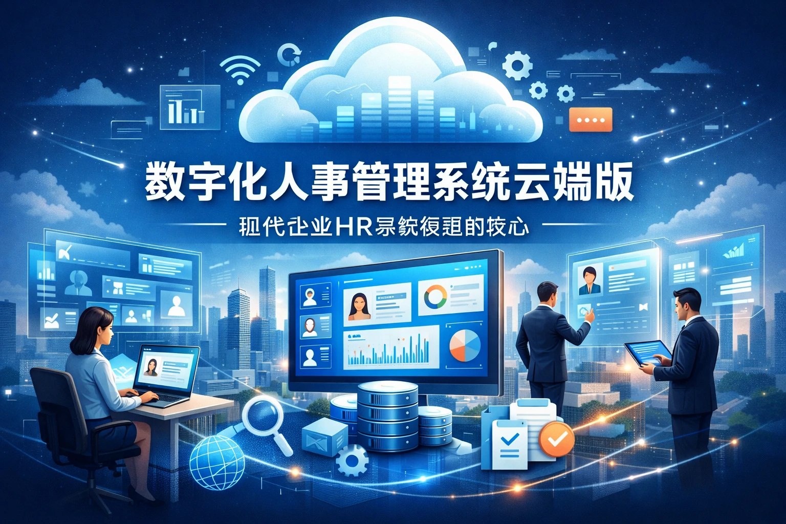 数字化人事管理系统云端版：现代企业HR系统转型的核心