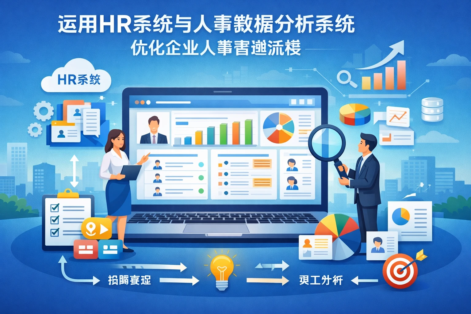 运用HR系统与人事数据分析系统优化企业人事管理流程
