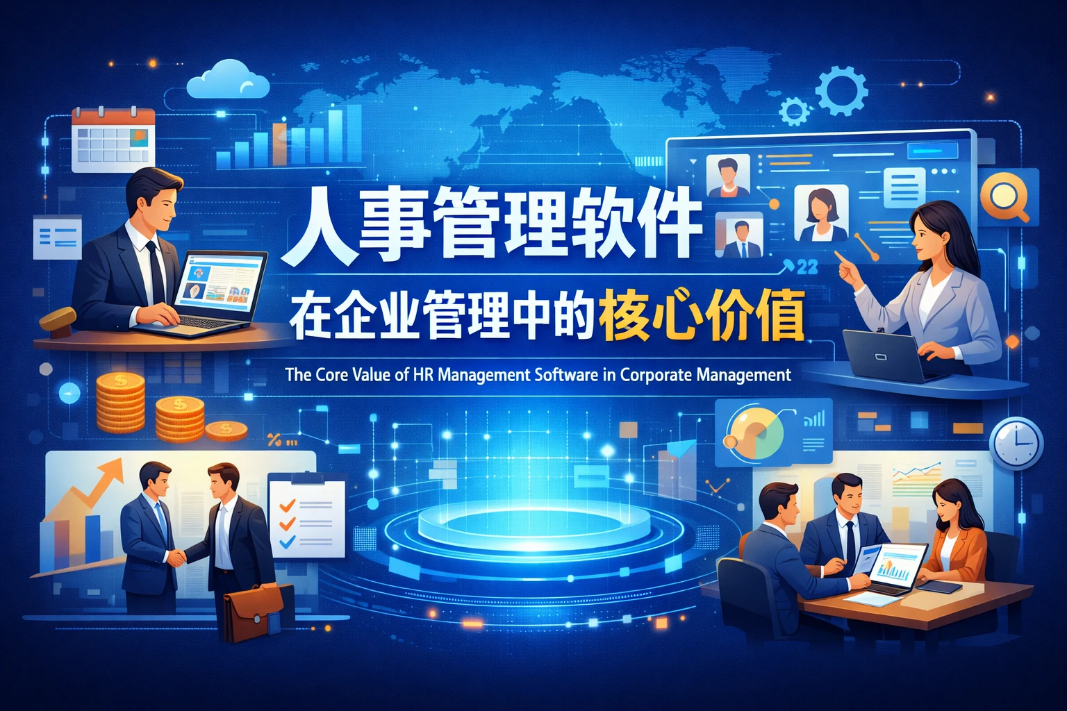 人事管理软件在企业管理中的核心价值