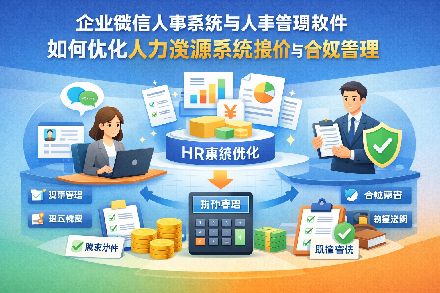 企业微信人事系统与人事管理软件如何优化人力资源系统报价与合规管理