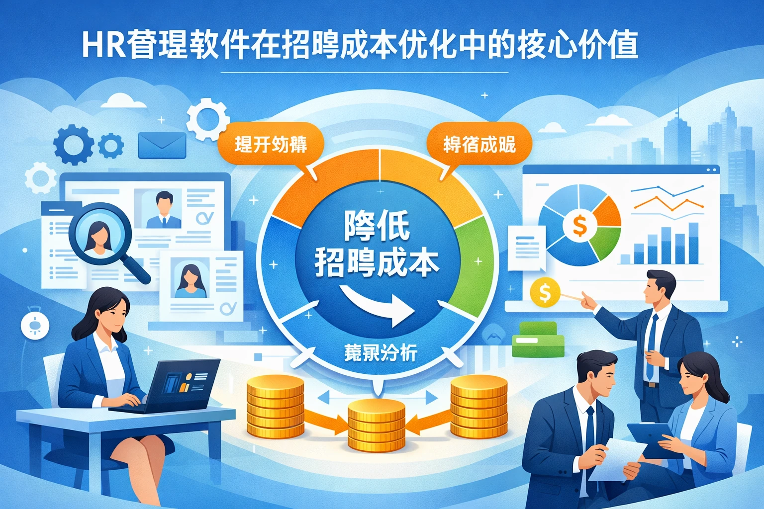HR管理软件在招聘成本优化中的核心价值