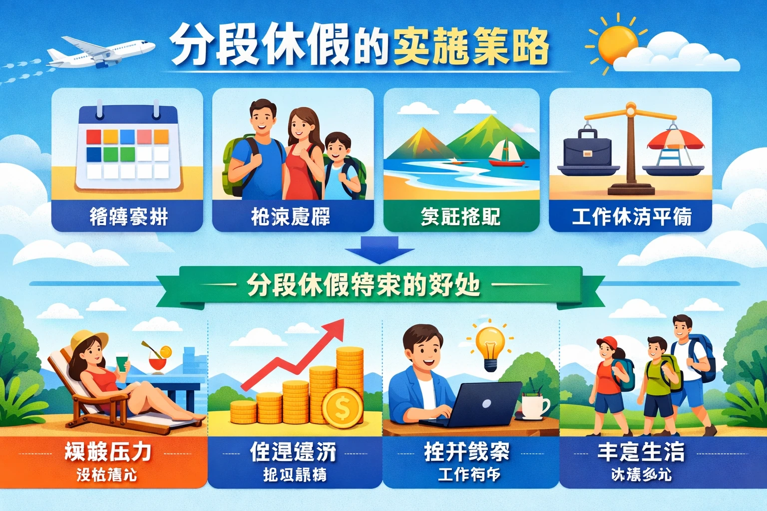 分段休假的实施策略