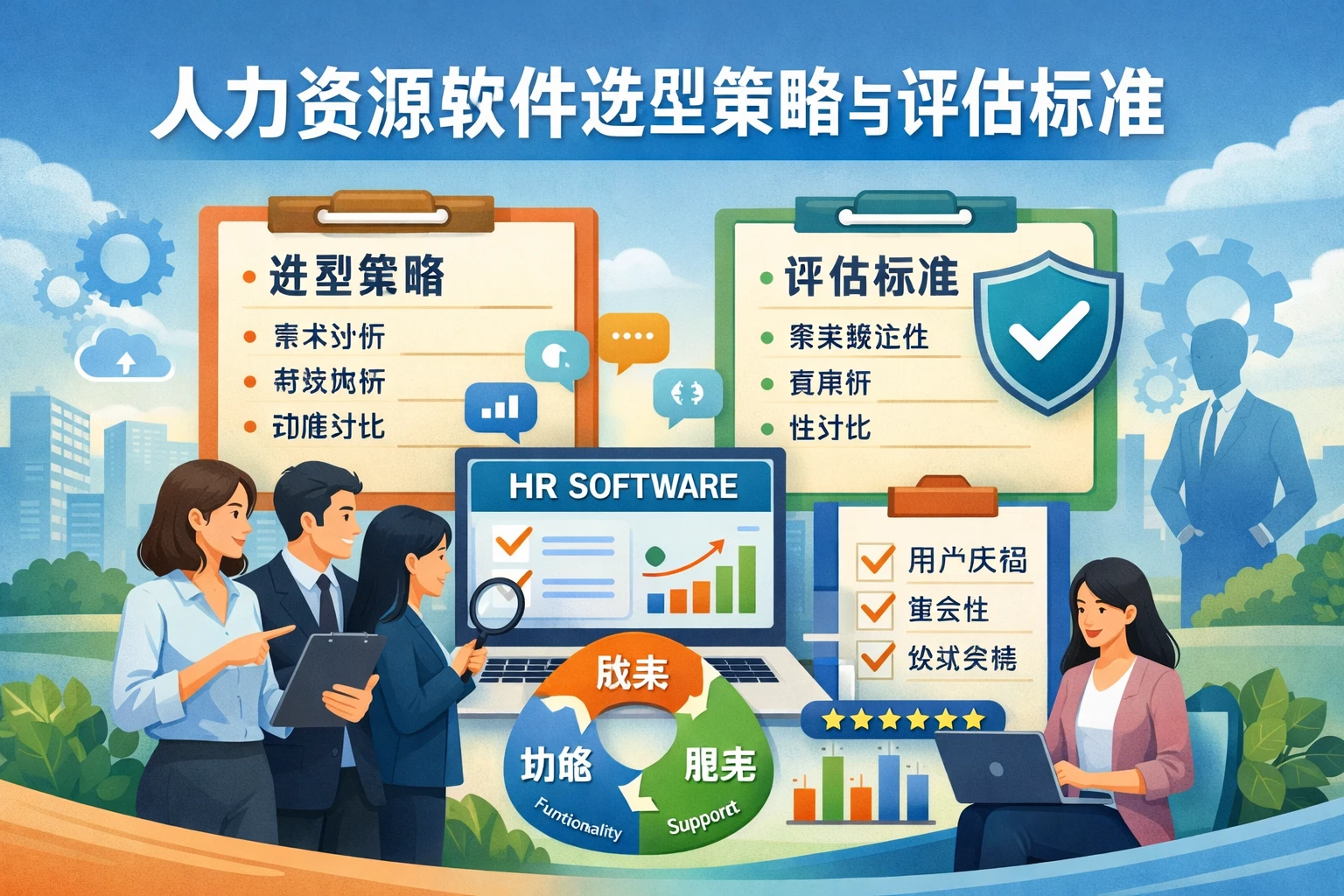 人力资源软件选型策略与评估标准