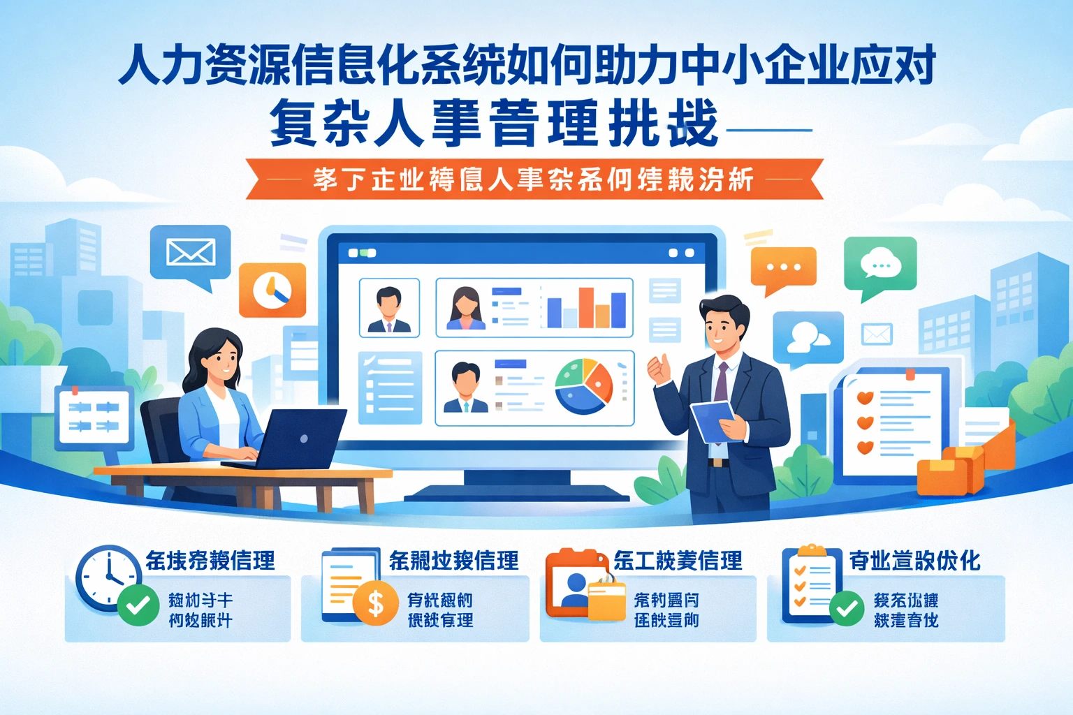 人力资源信息化系统如何助力中小企业应对复杂人事管理挑战——基于企业微信人事系统的实践分析