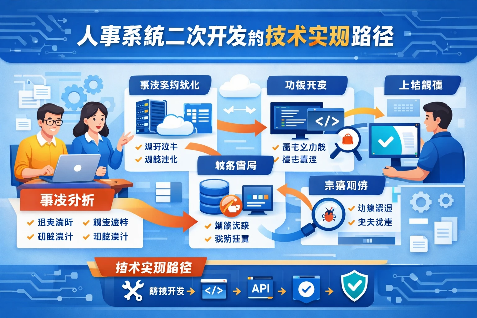 人事系统二次开发的技术实现路径