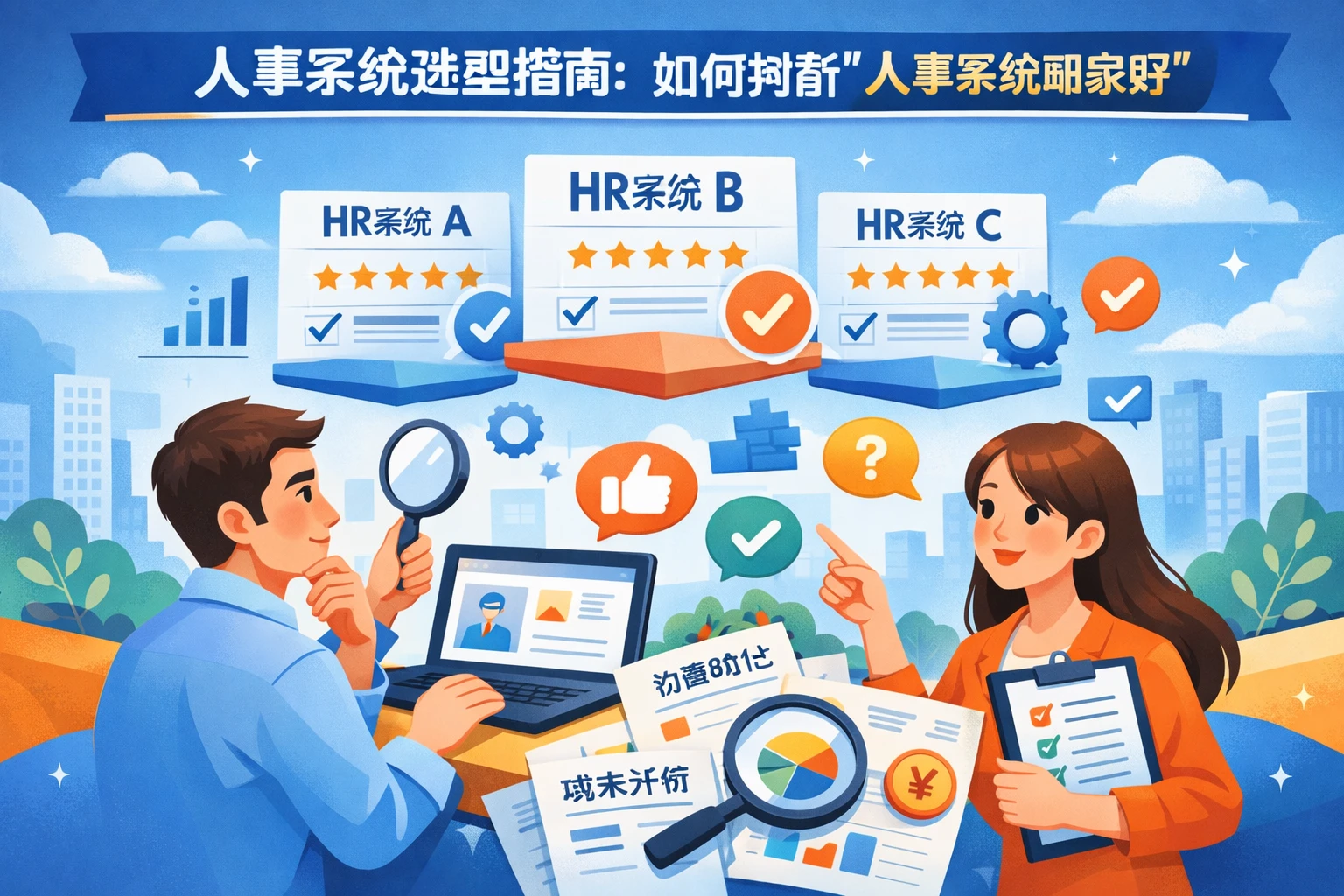 人事系统选型指南：如何判断