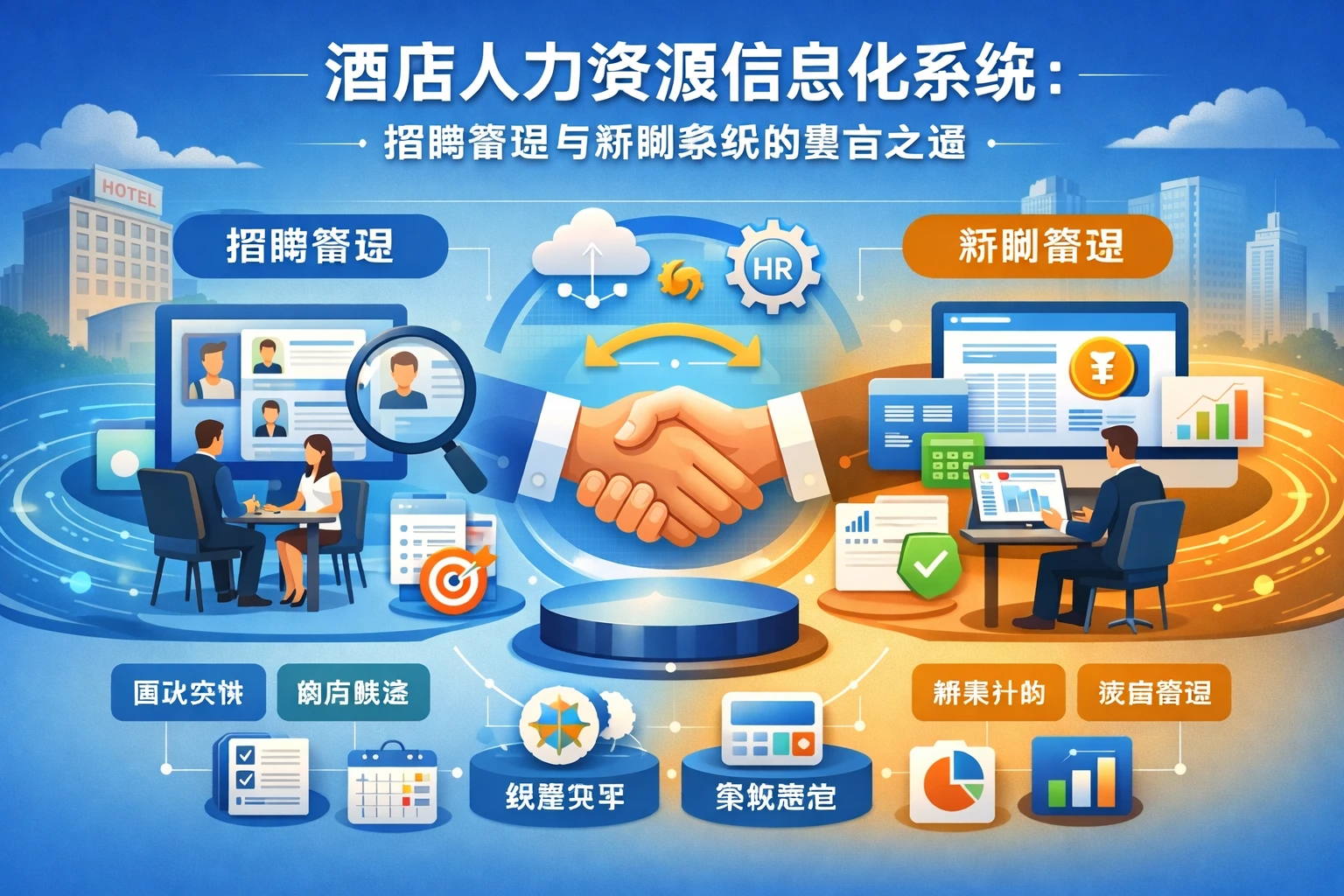 酒店人力资源信息化系统：招聘管理与薪酬系统的整合之道